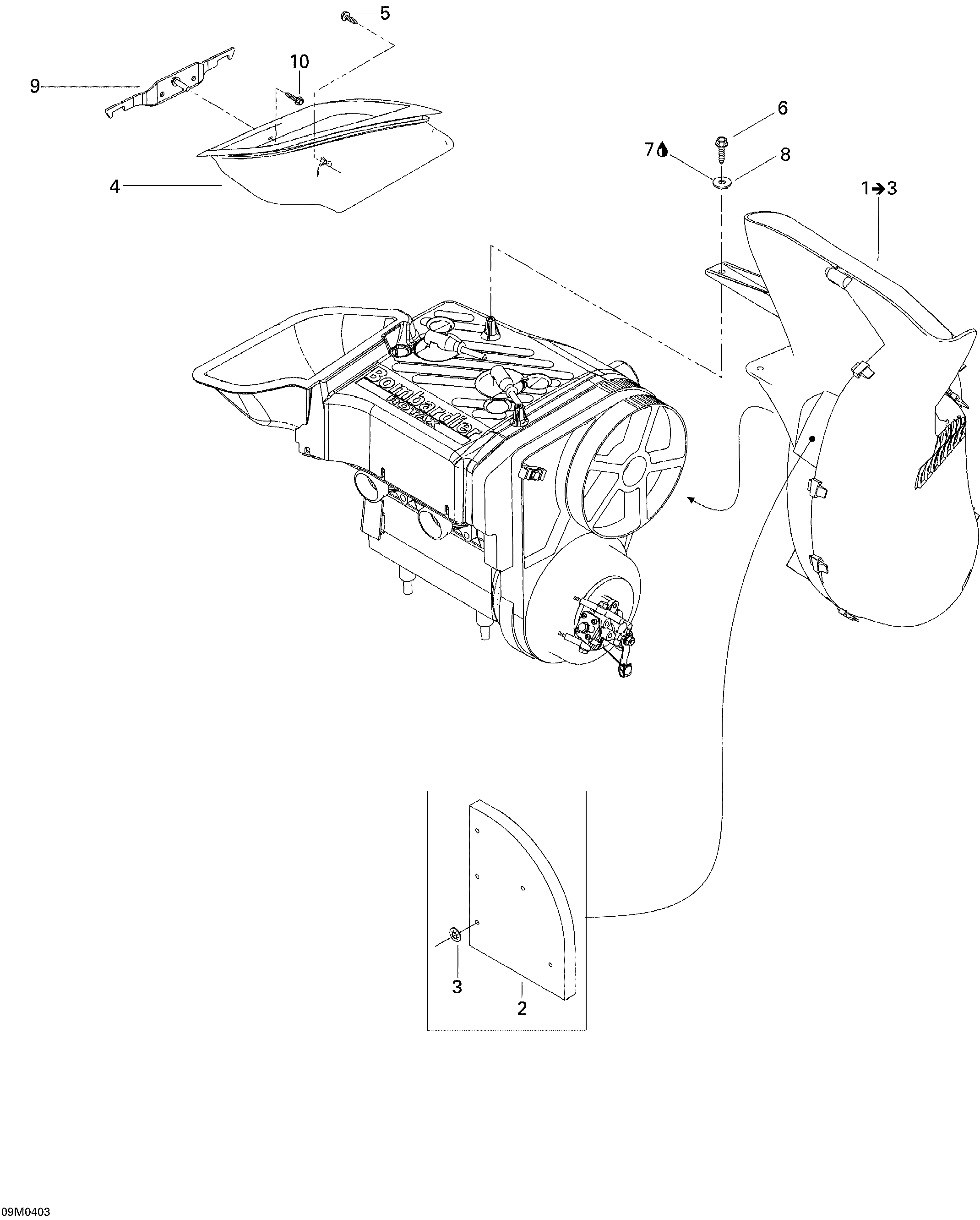 Cooling System SUMMIT (550F)