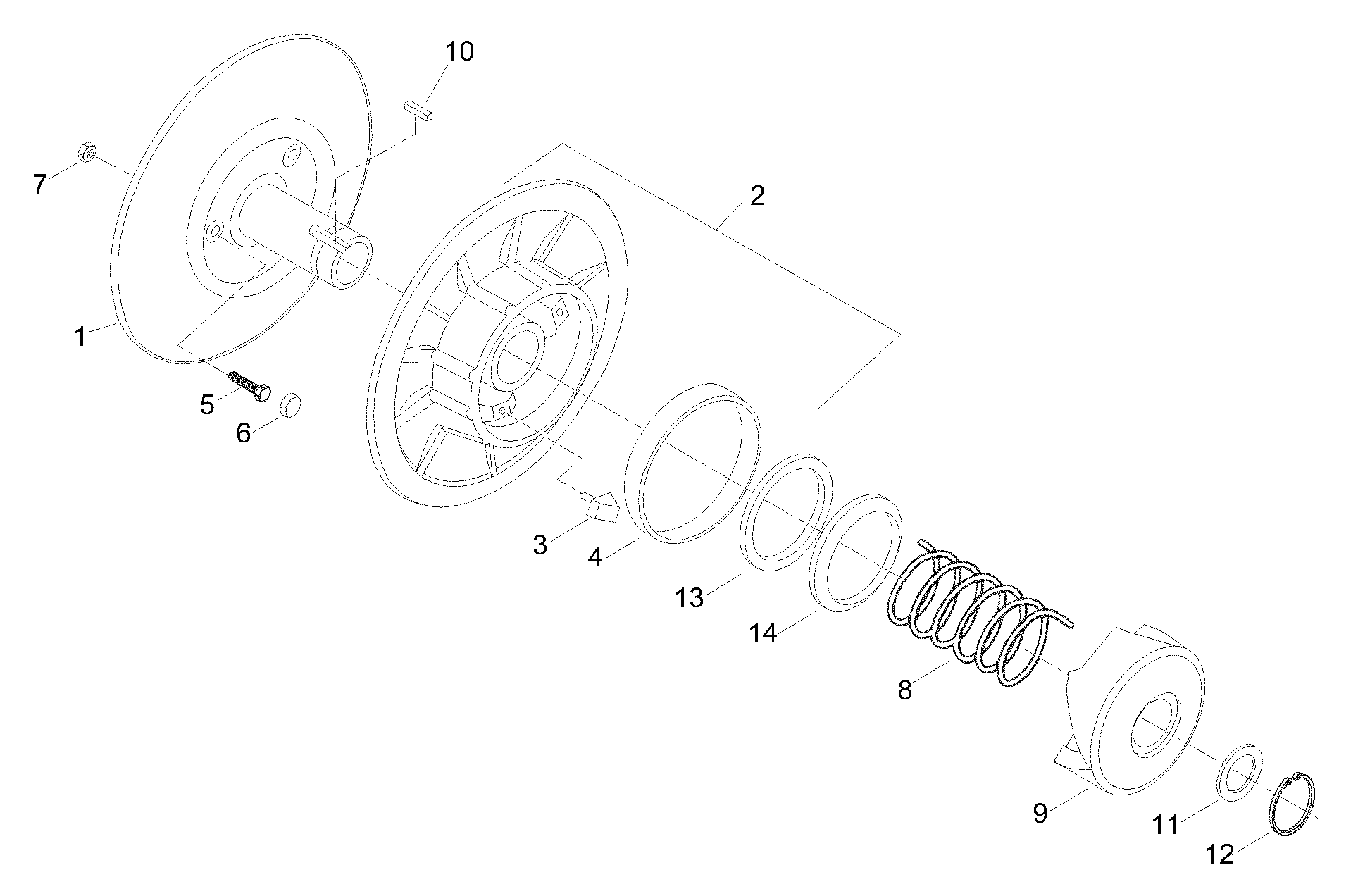 Driven Pulley