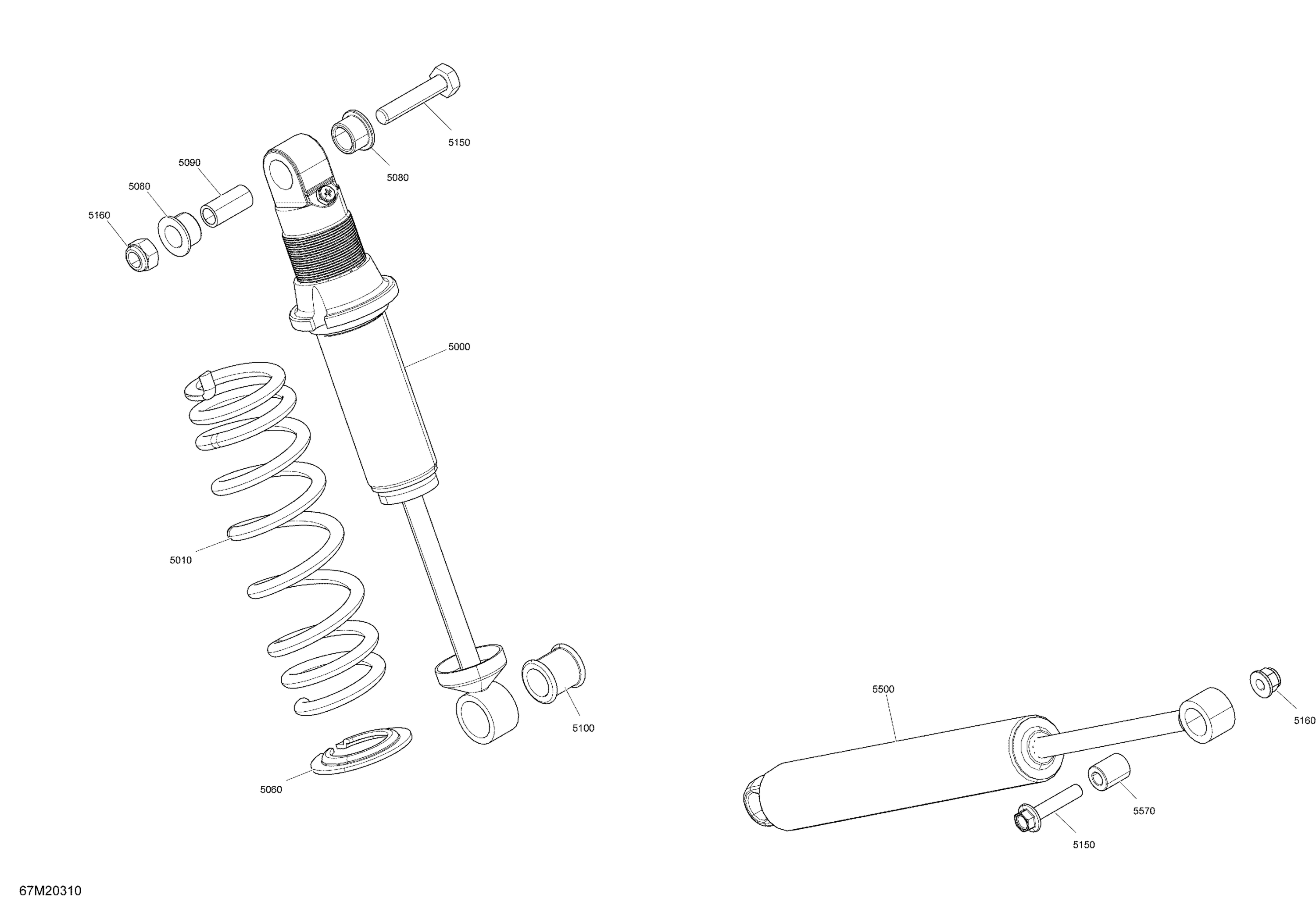 Suspension, Rear - Shocks - X Expert