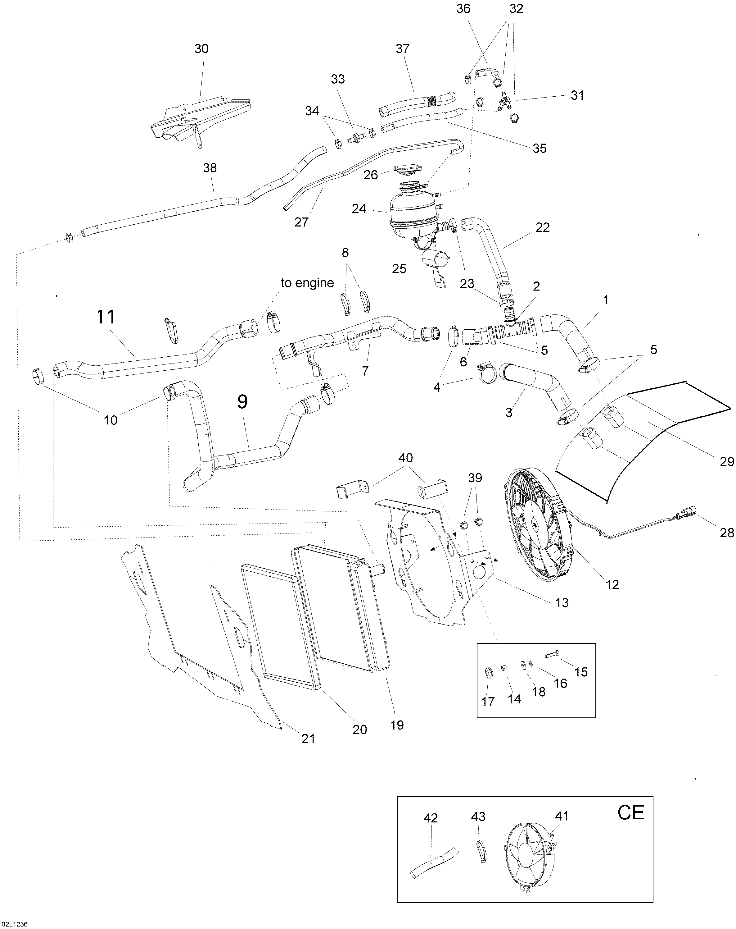 Схема узла: Cooling System