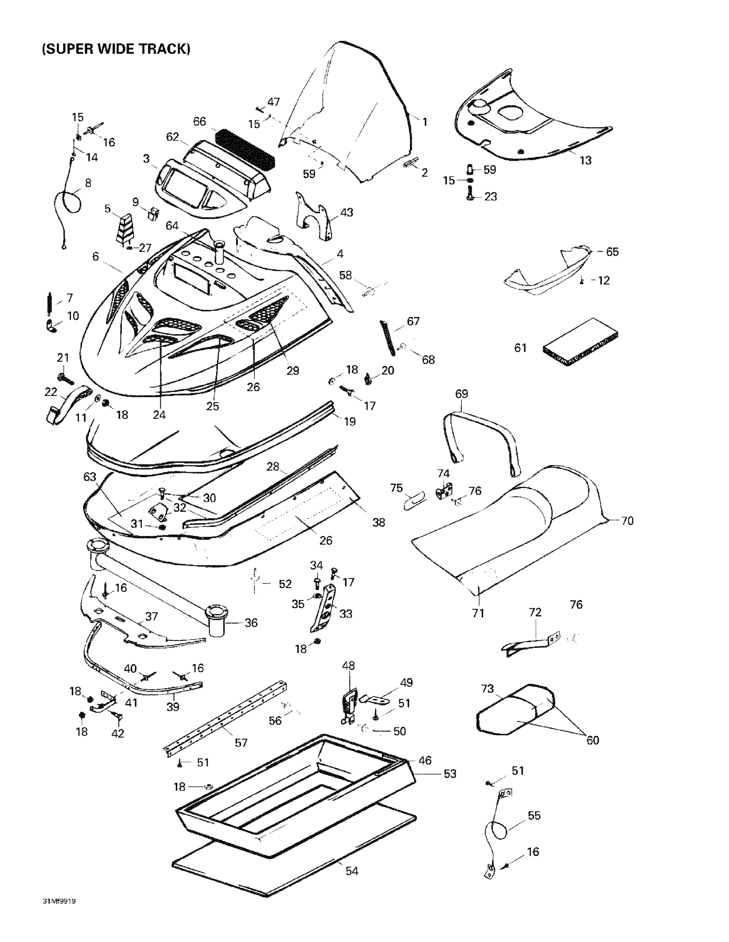 Cab, Console, Seat 2