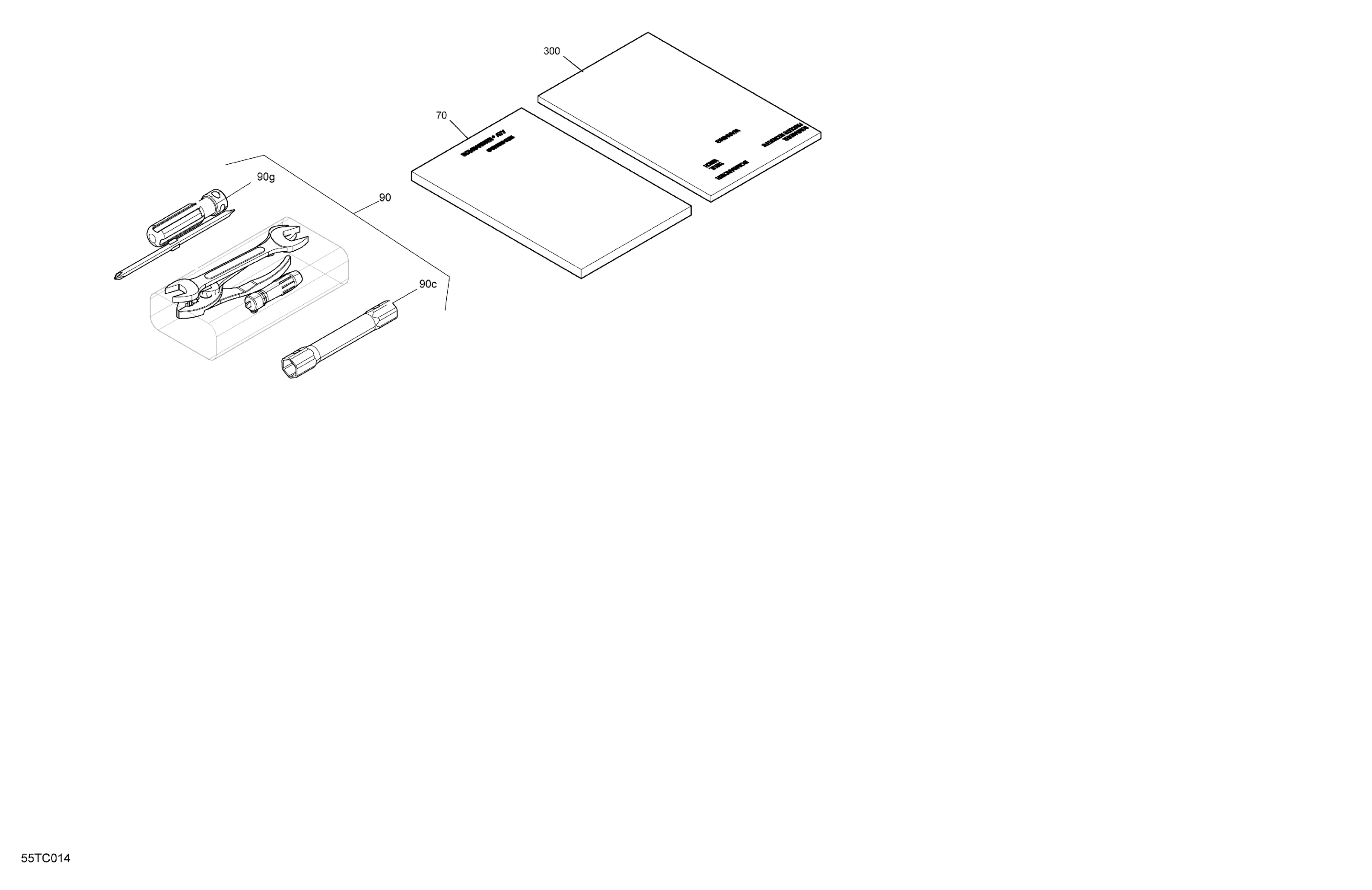 Body - Front Storage Tray