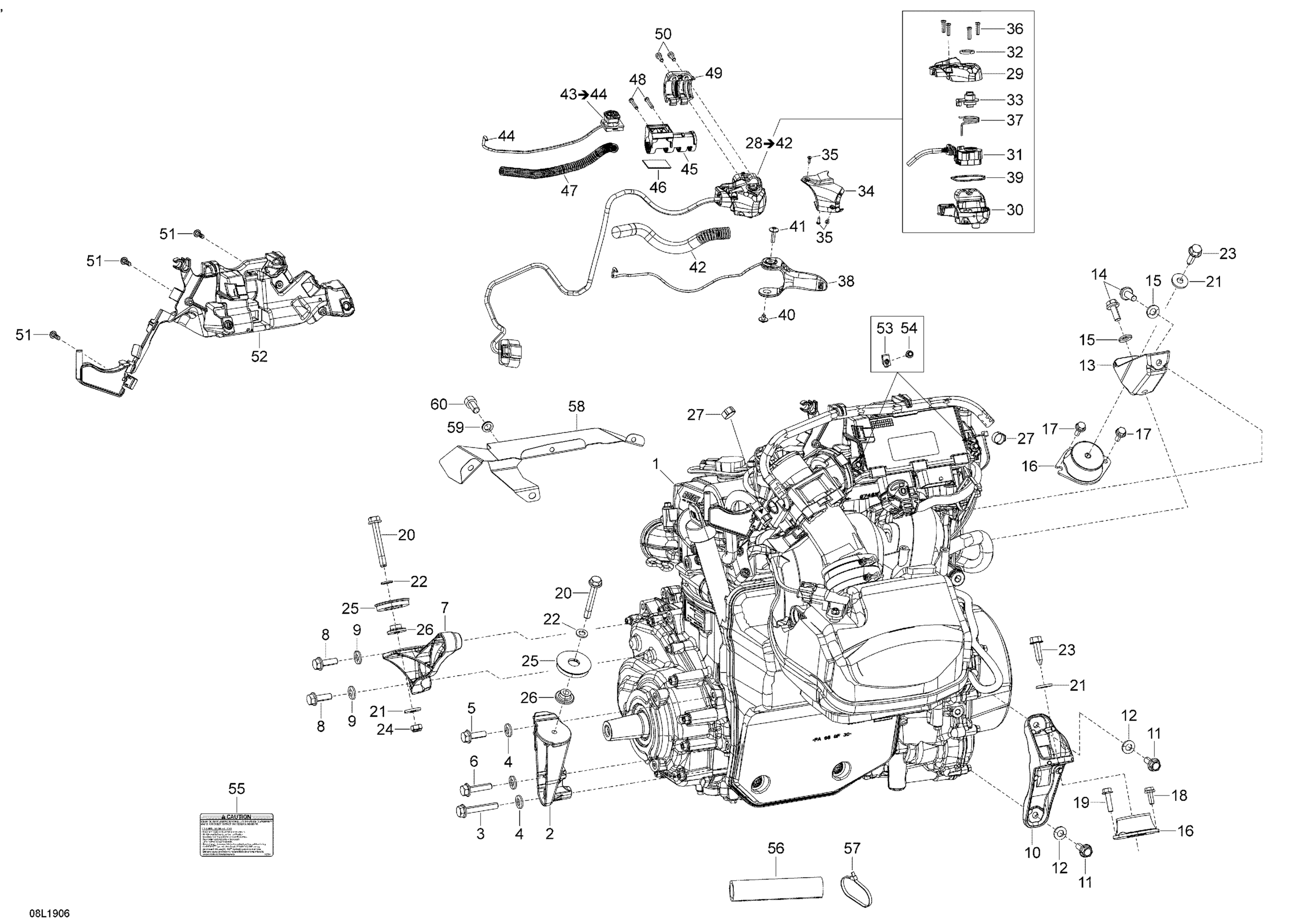 Схема узла: Engine 1200 4-TEC
