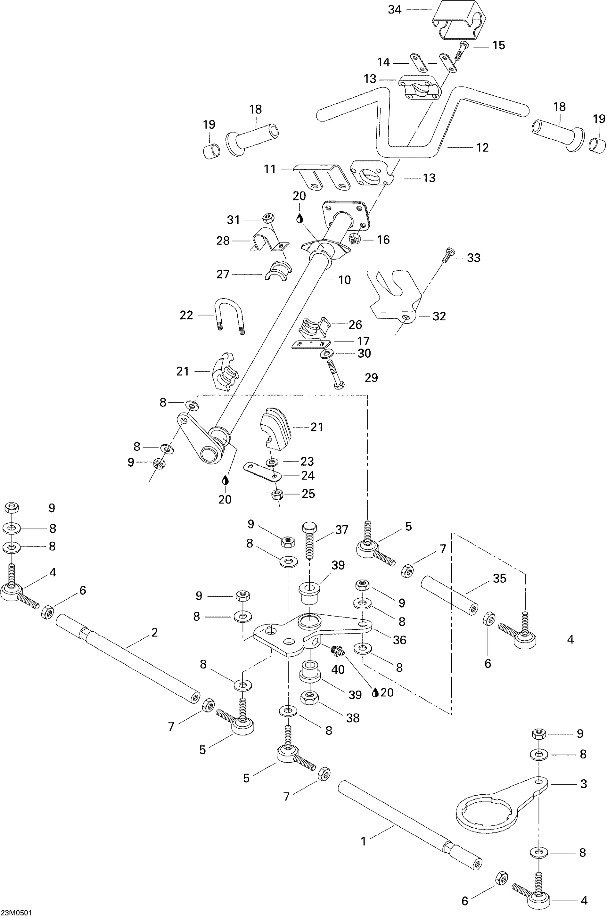 Схема узла: Steering System