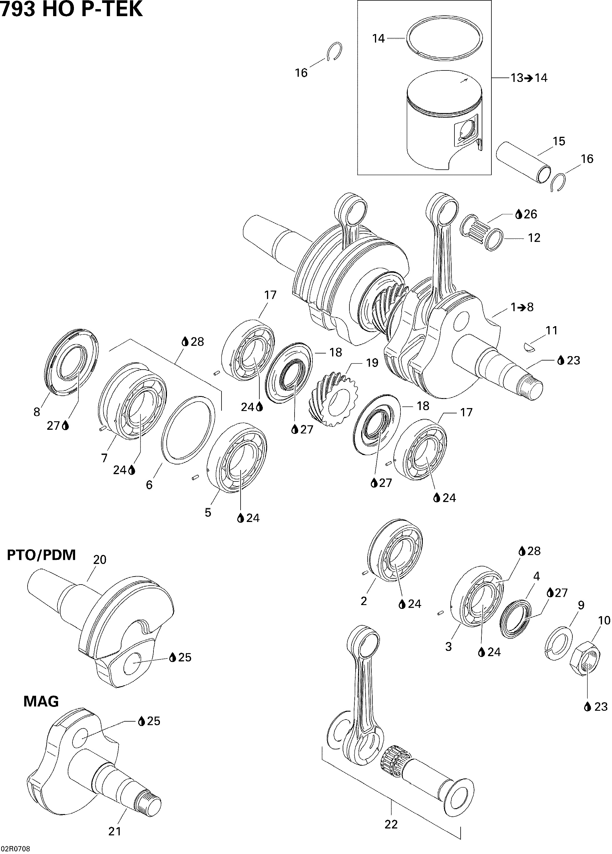 Crankshaft And Pistons