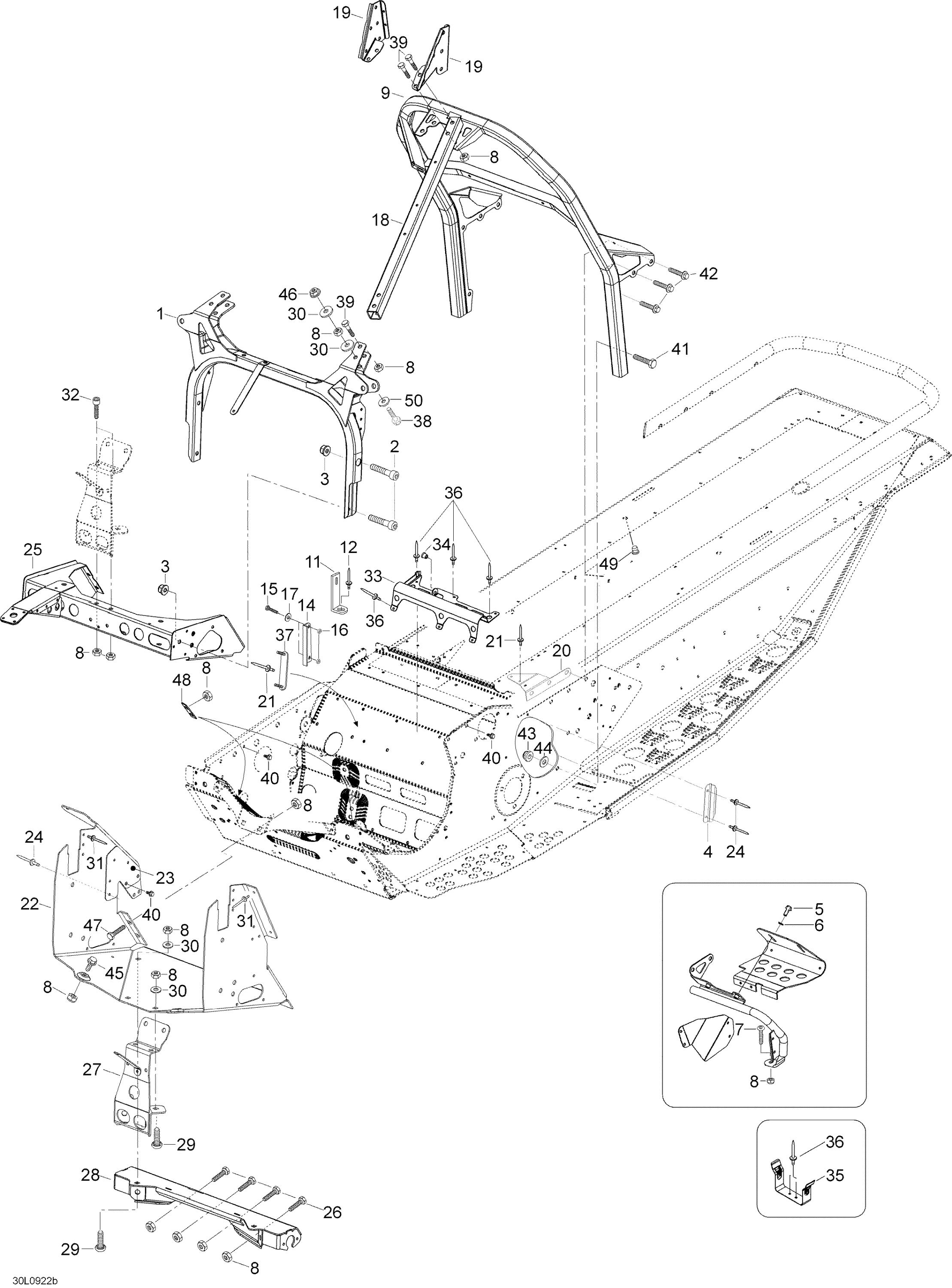 Схема узла: Frame And Components