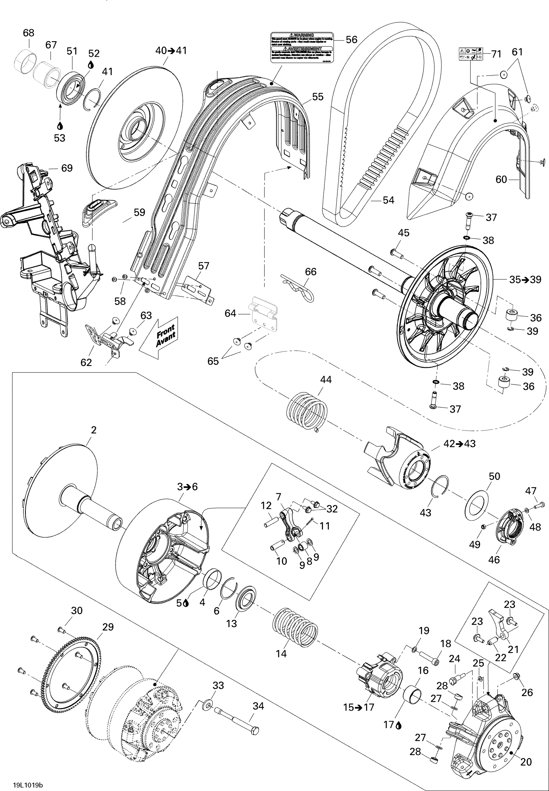 Схема узла: Pulley System