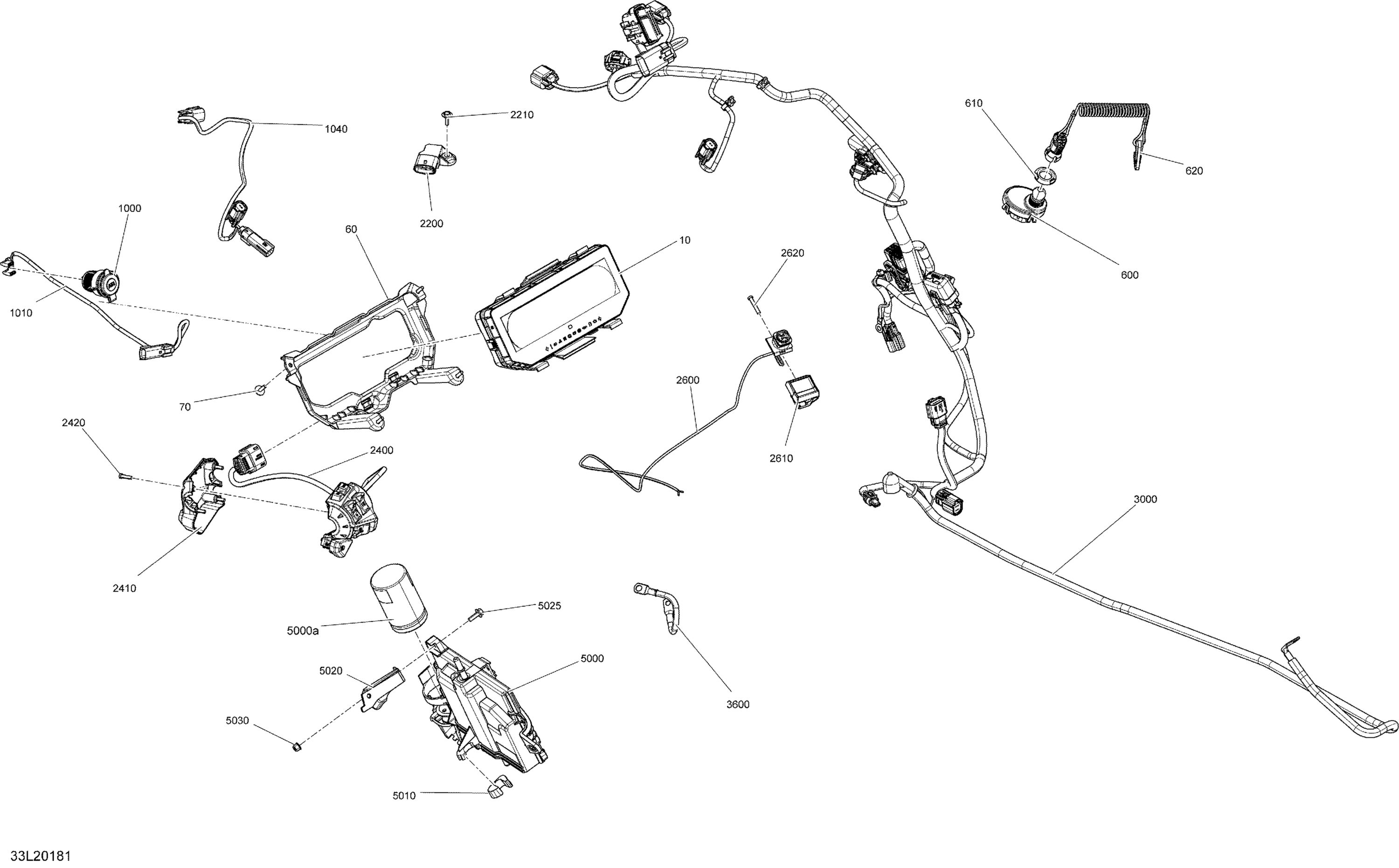 Electric - System - Manual Starter