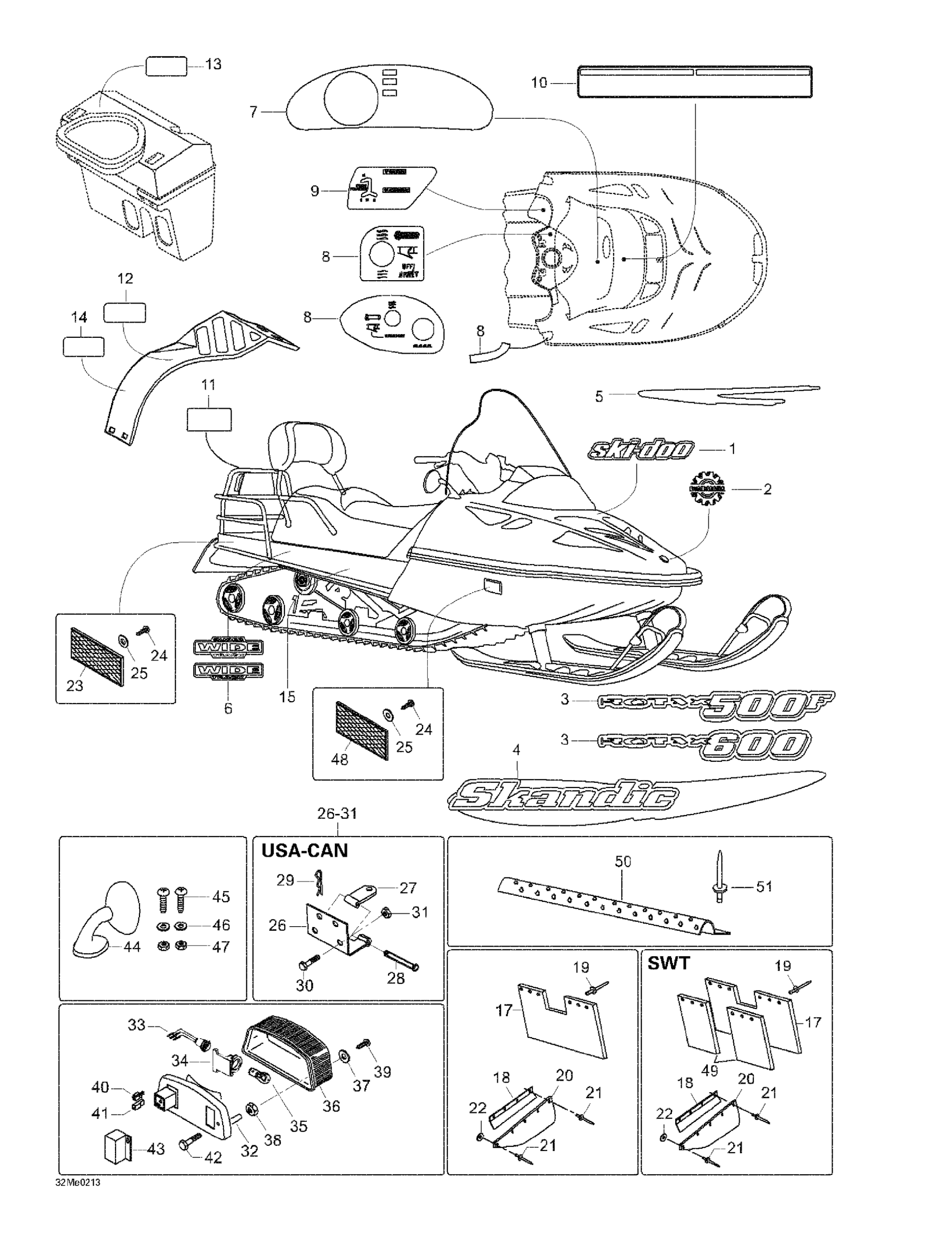 Схема узла: Decals And Accessories
