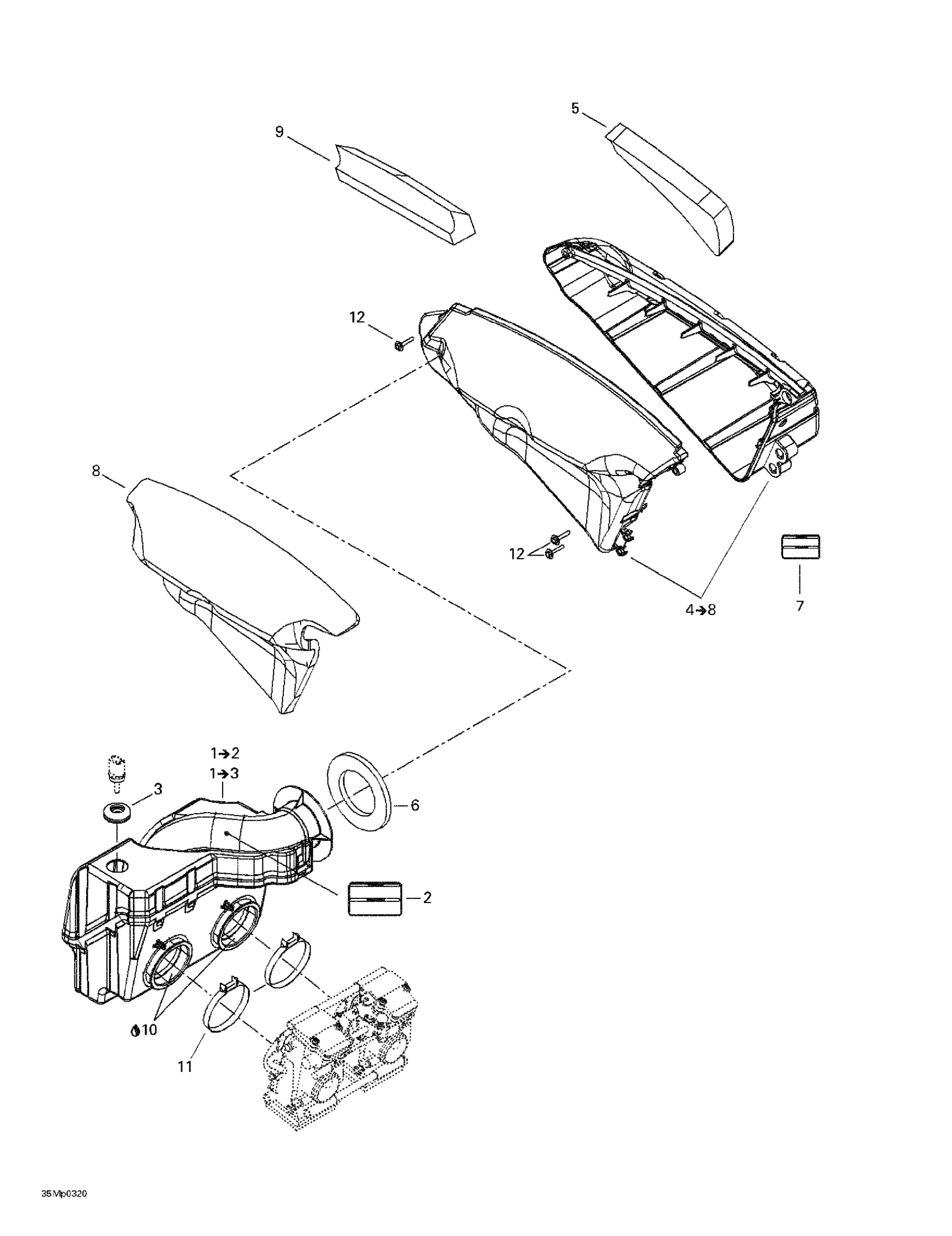Схема узла: Air Intake System