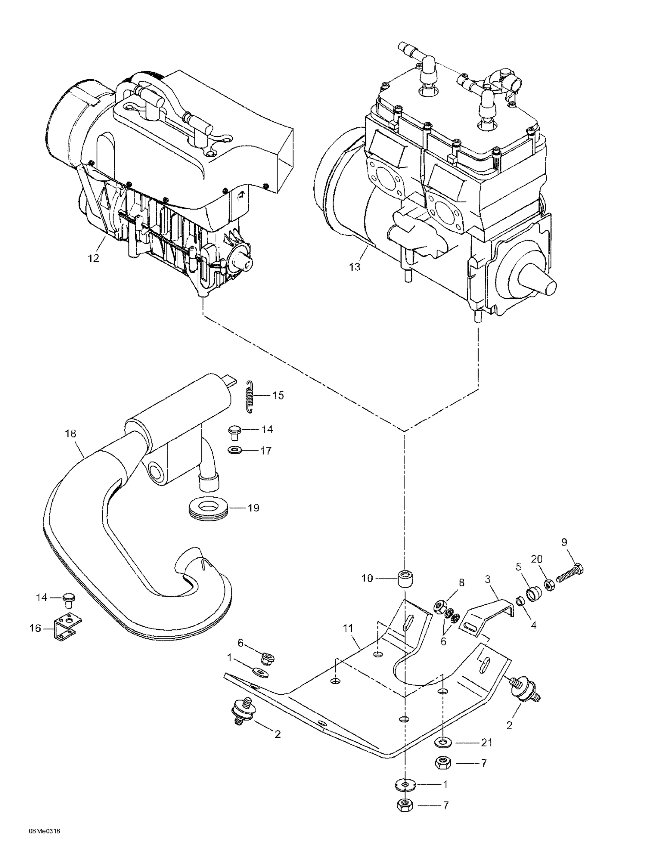 Схема узла: Engine Support