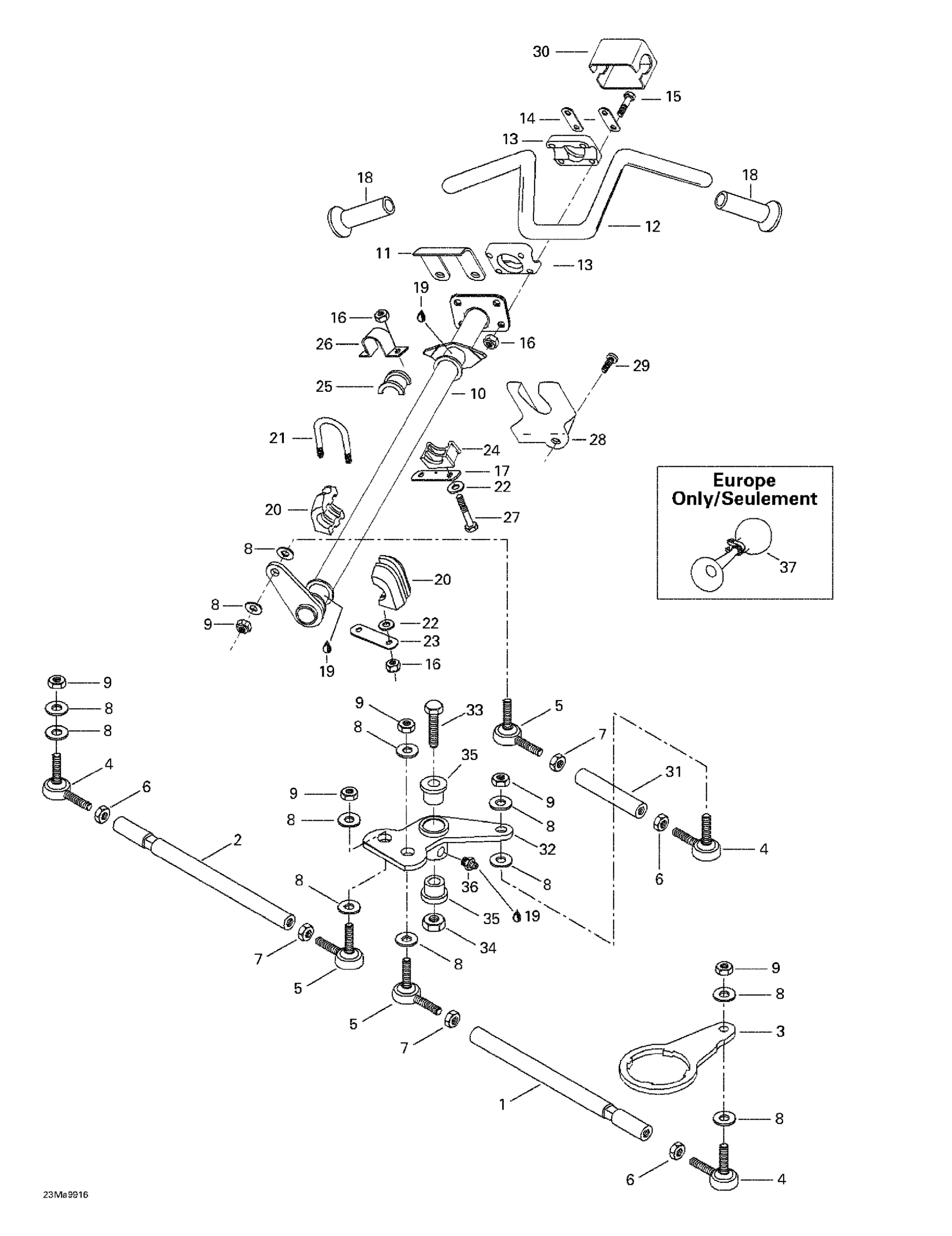 Схема узла: Steering System