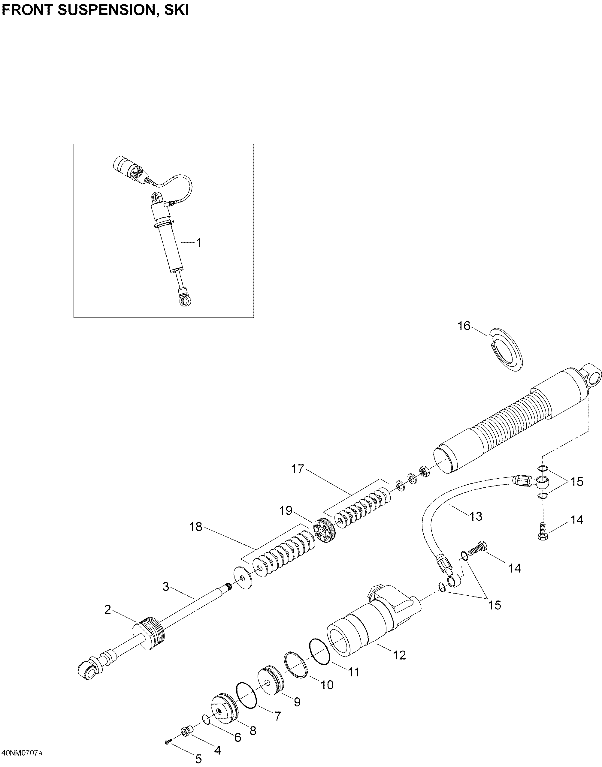Take Apart Shock, Ski