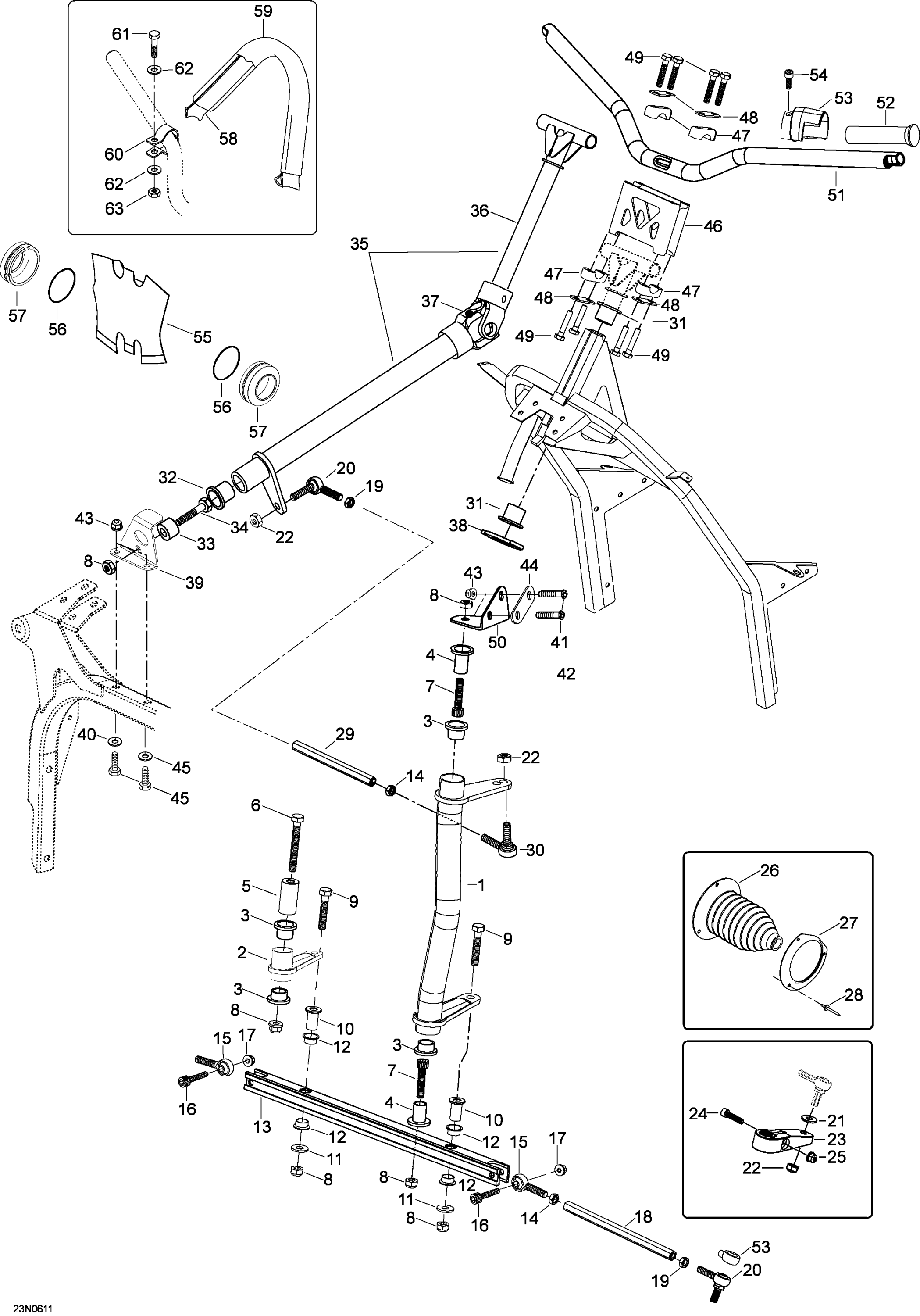 Схема узла: Steering System