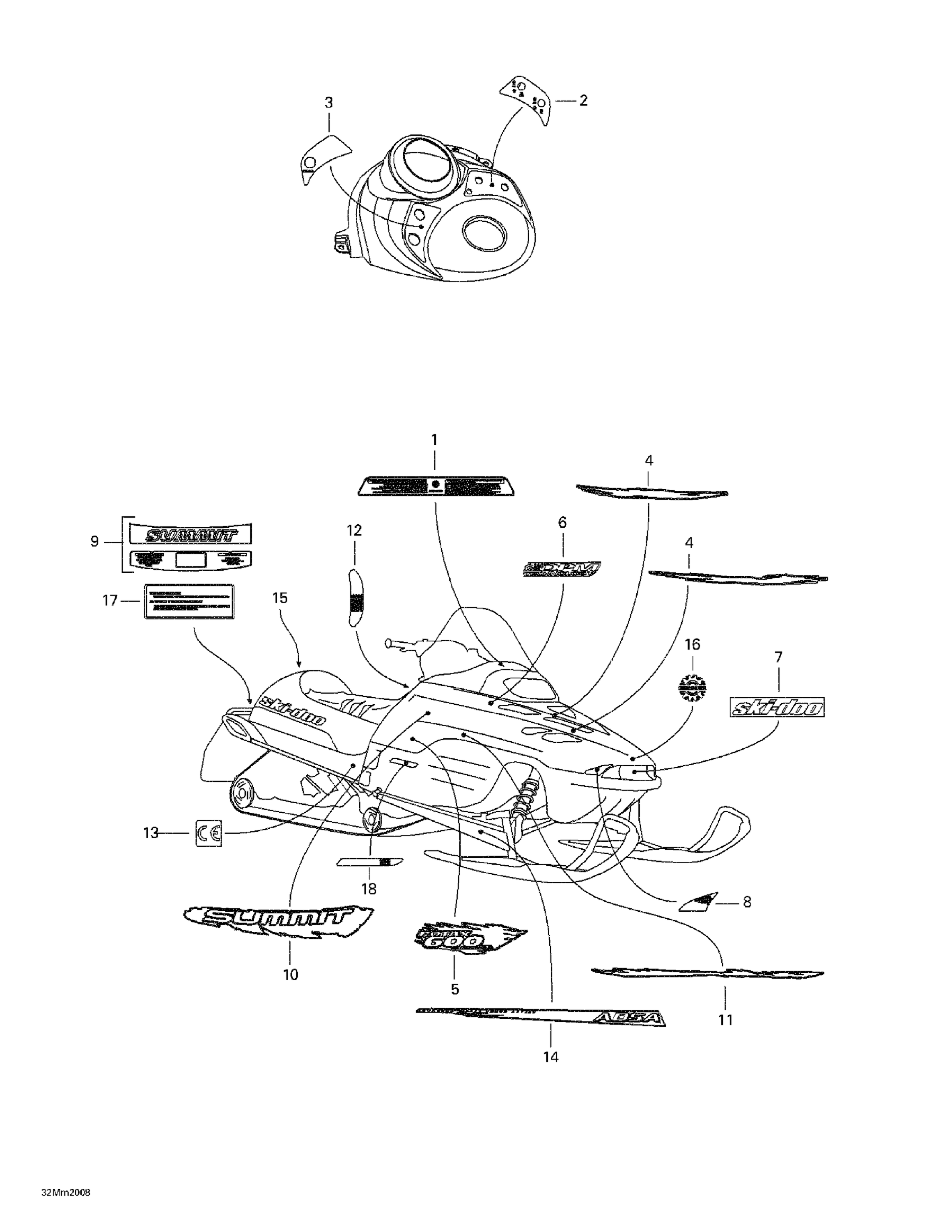Схема узла: Decals