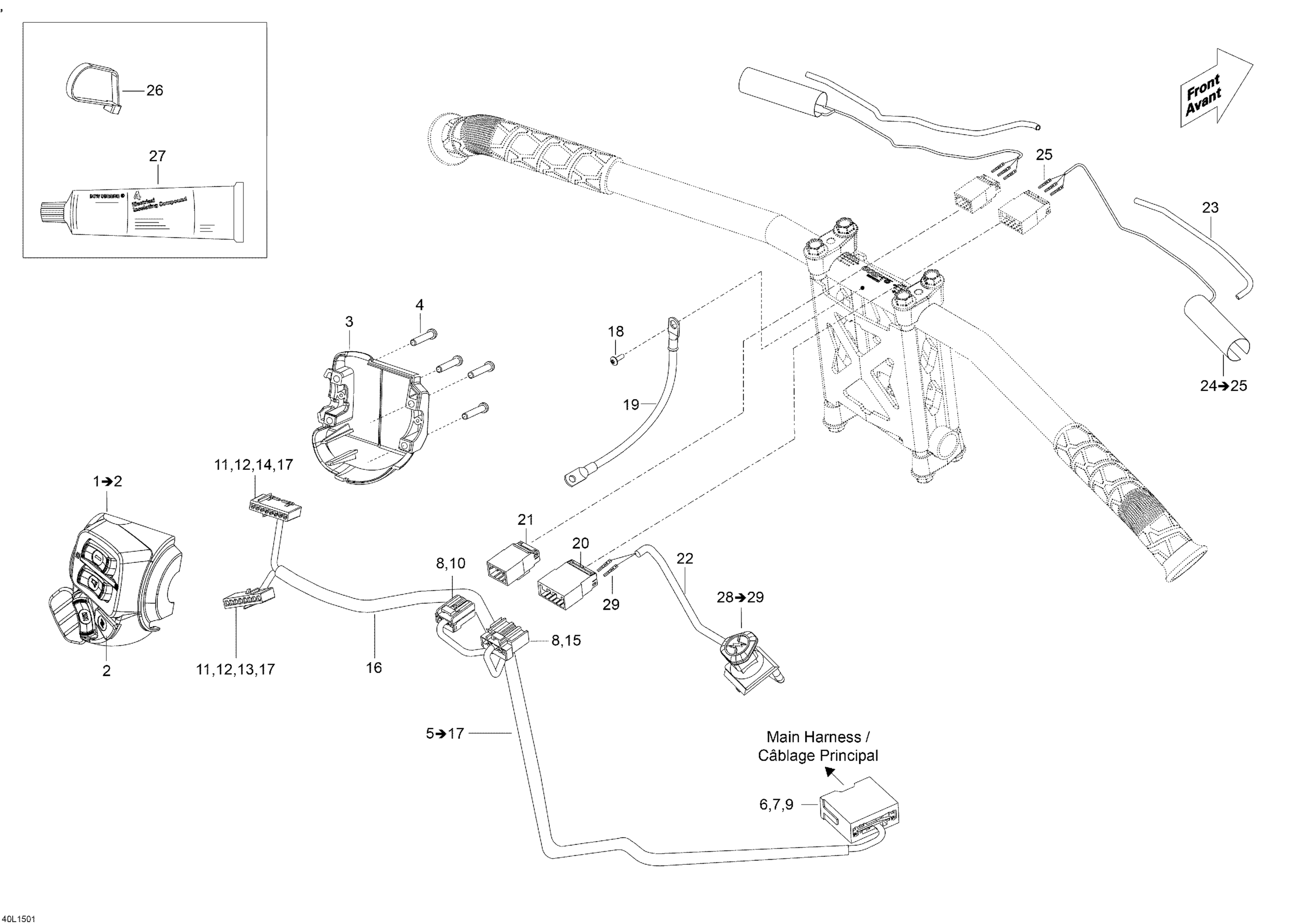 Steering Wiring Harness