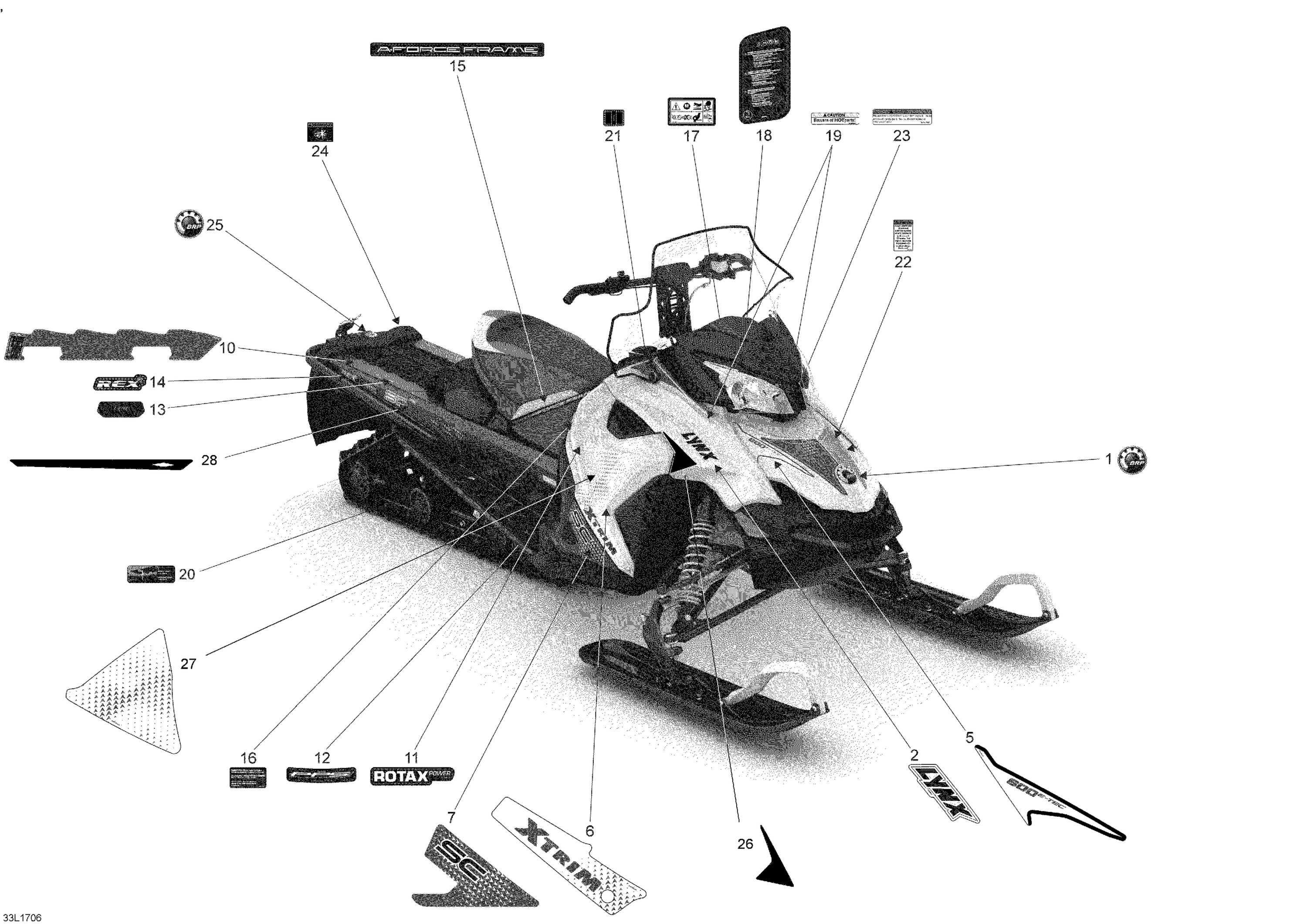 Схема узла: Decals 900 ACE