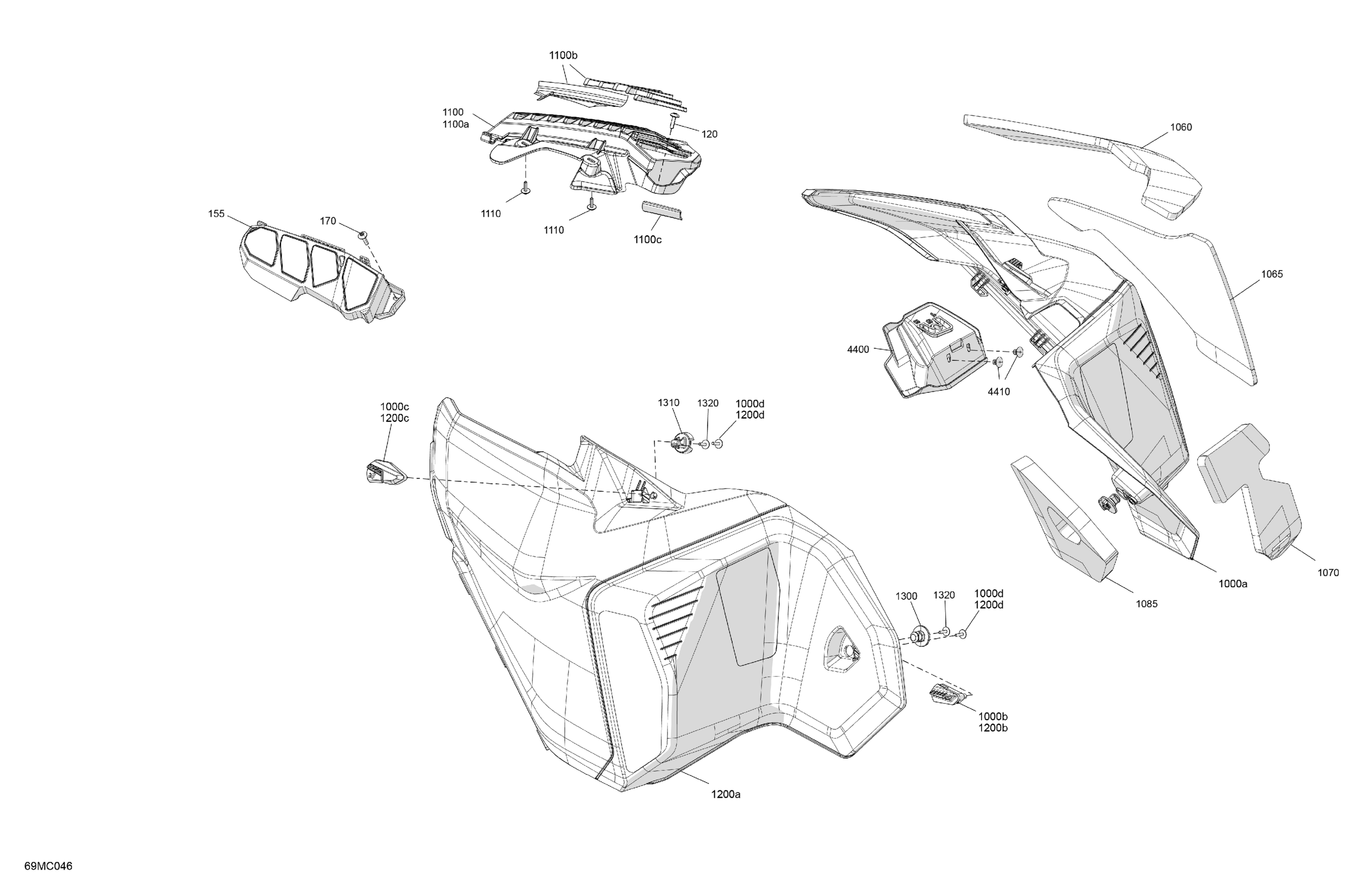 Схема узла: Body - Side Panels