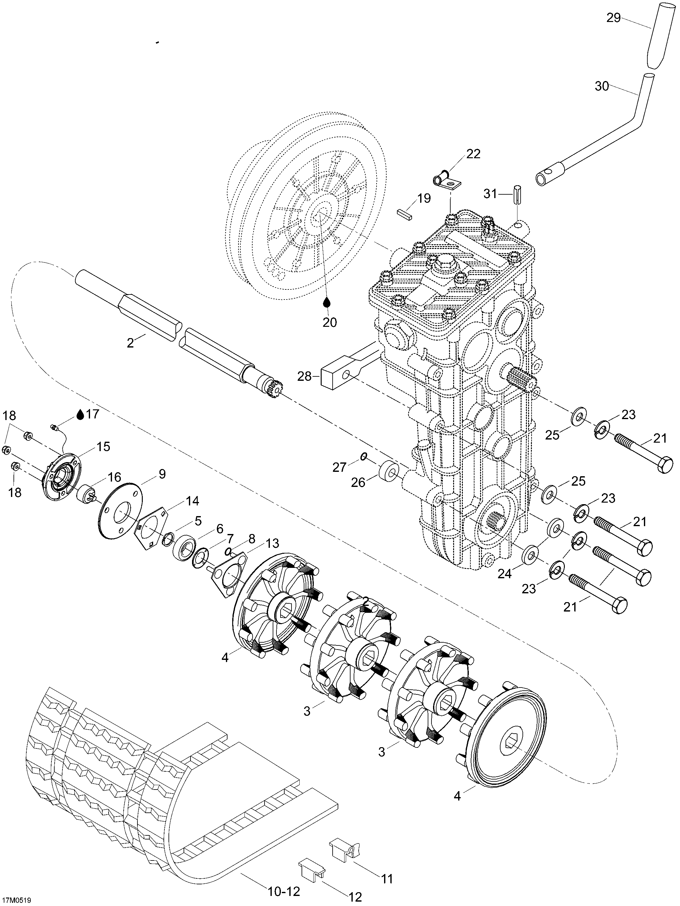Схема узла: Drive System