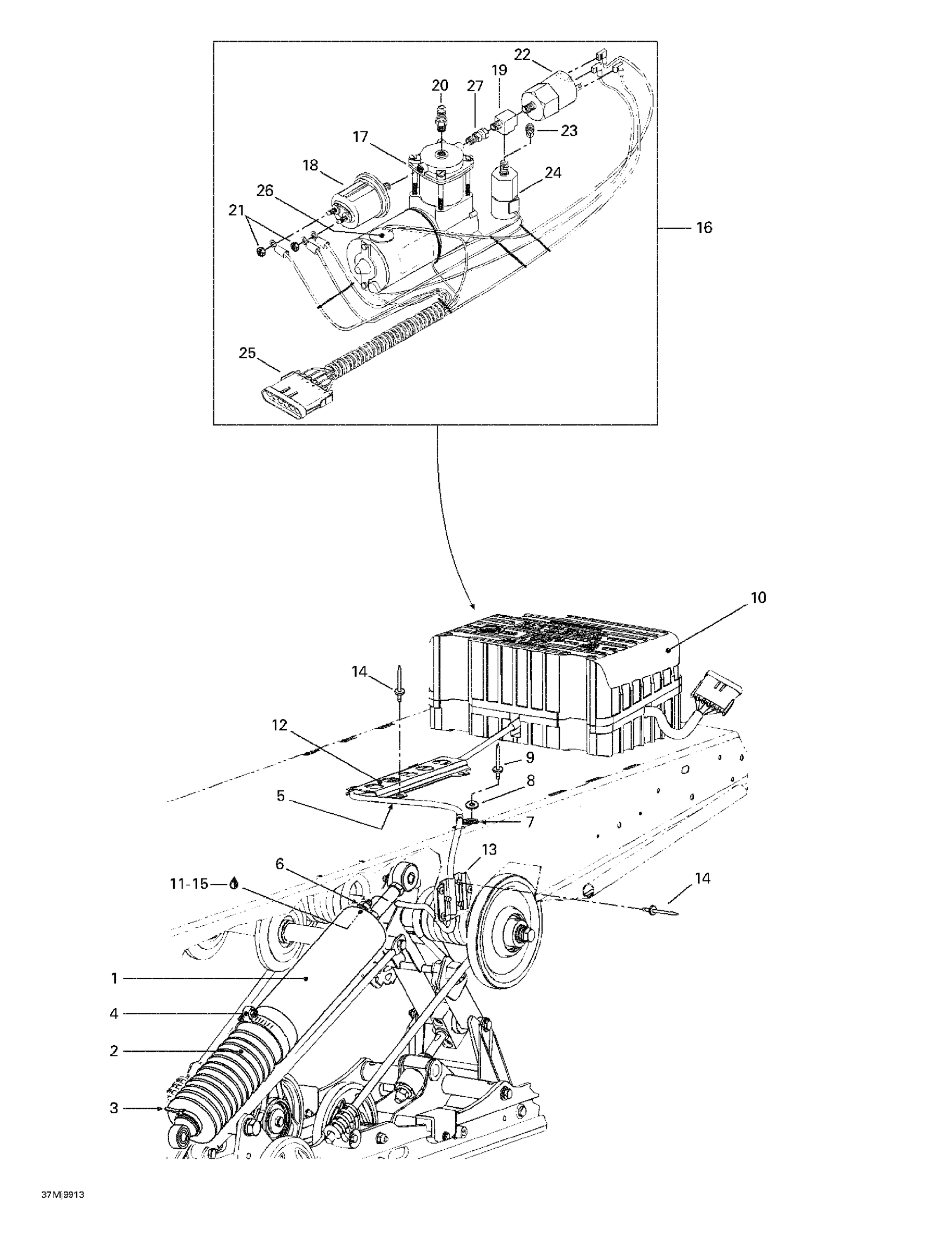 Air Shock And Compressor