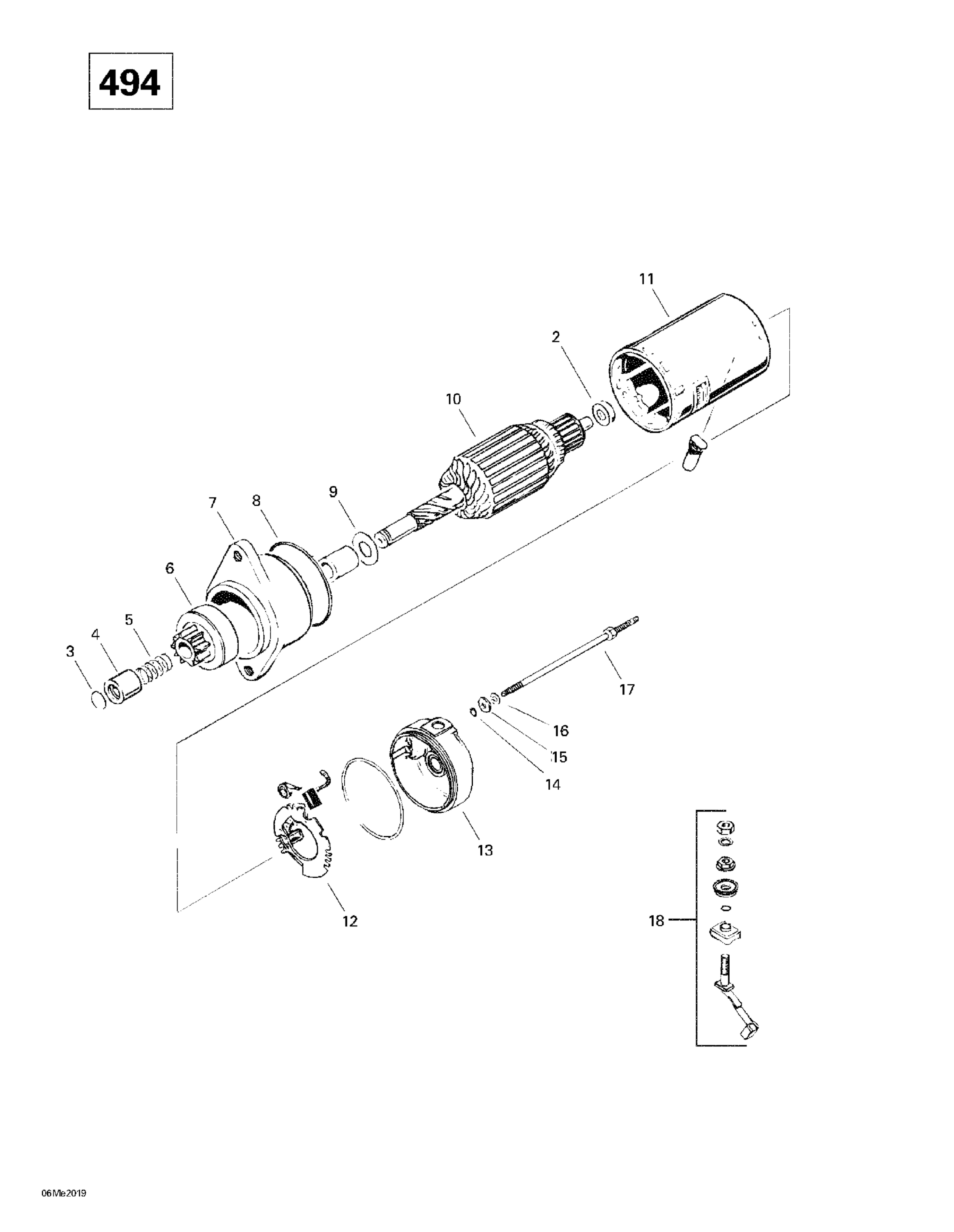 Electric Starter (494)