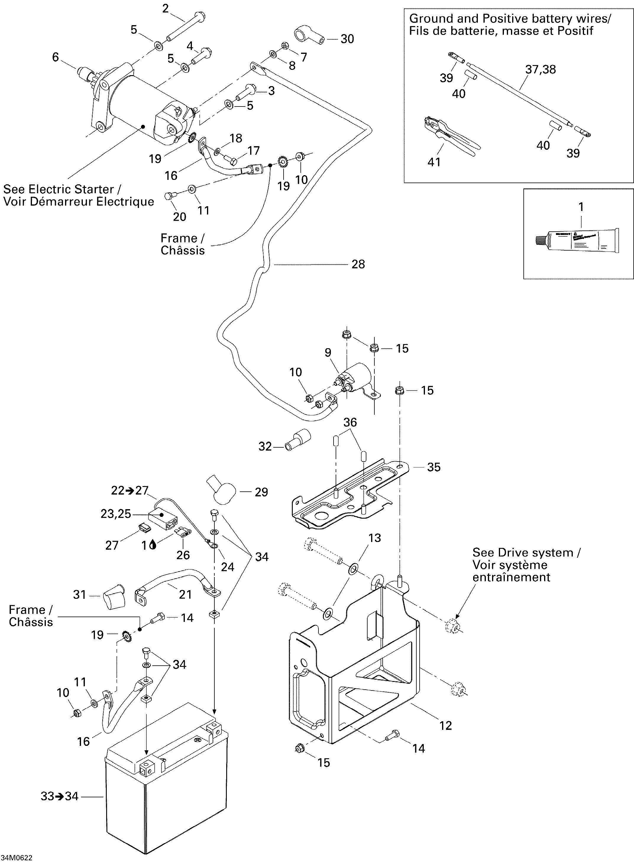 Battery And Starter