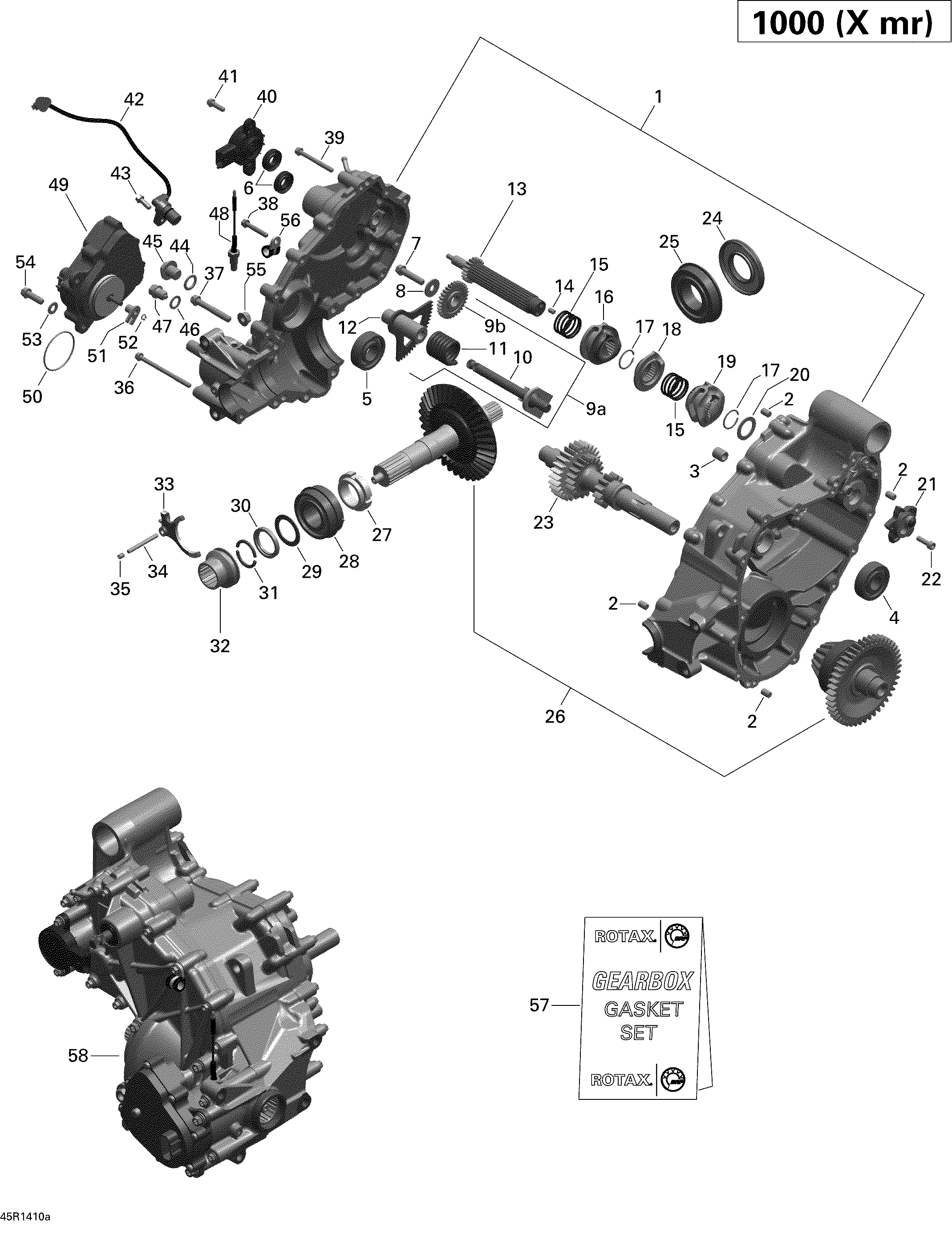Схема узла: Gear Box 1