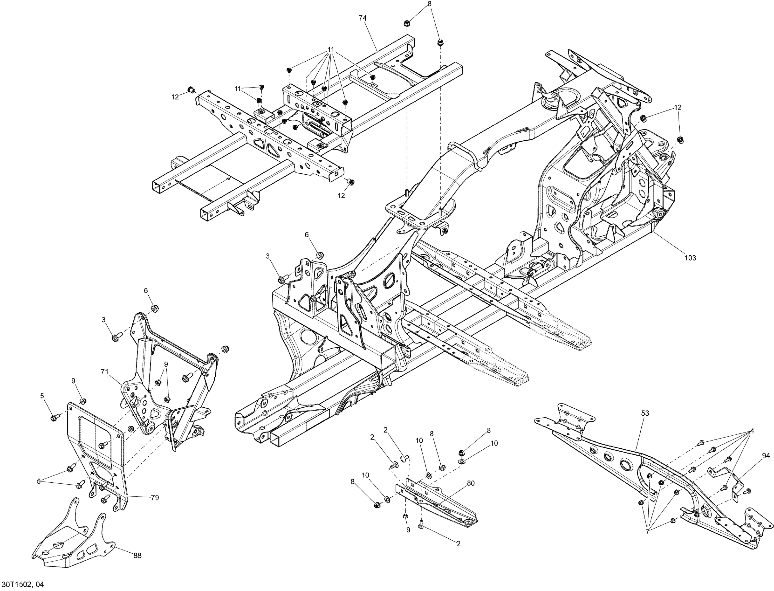 Схема узла: Frame _30T1502