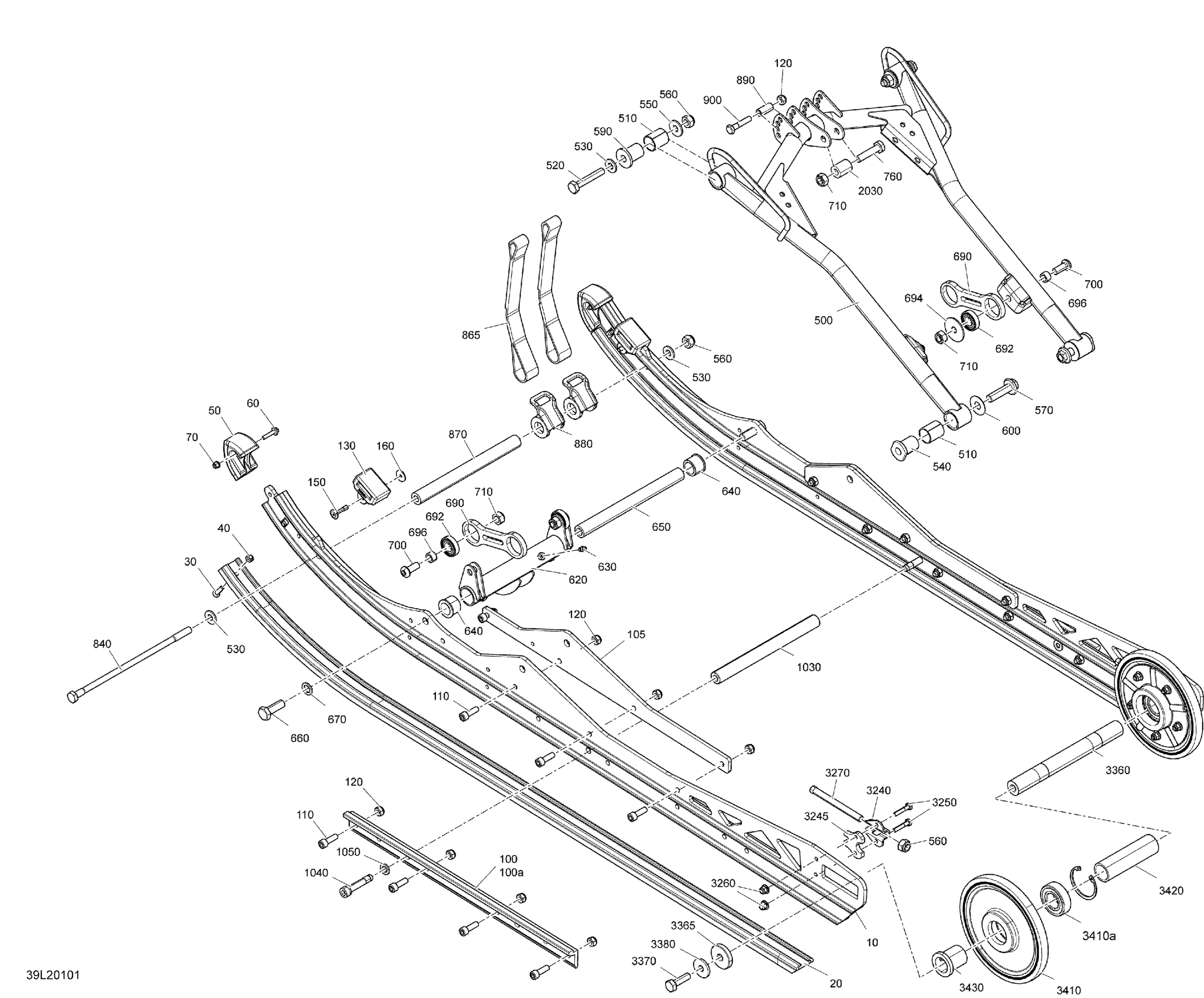 Suspension, Rear - Lower Section