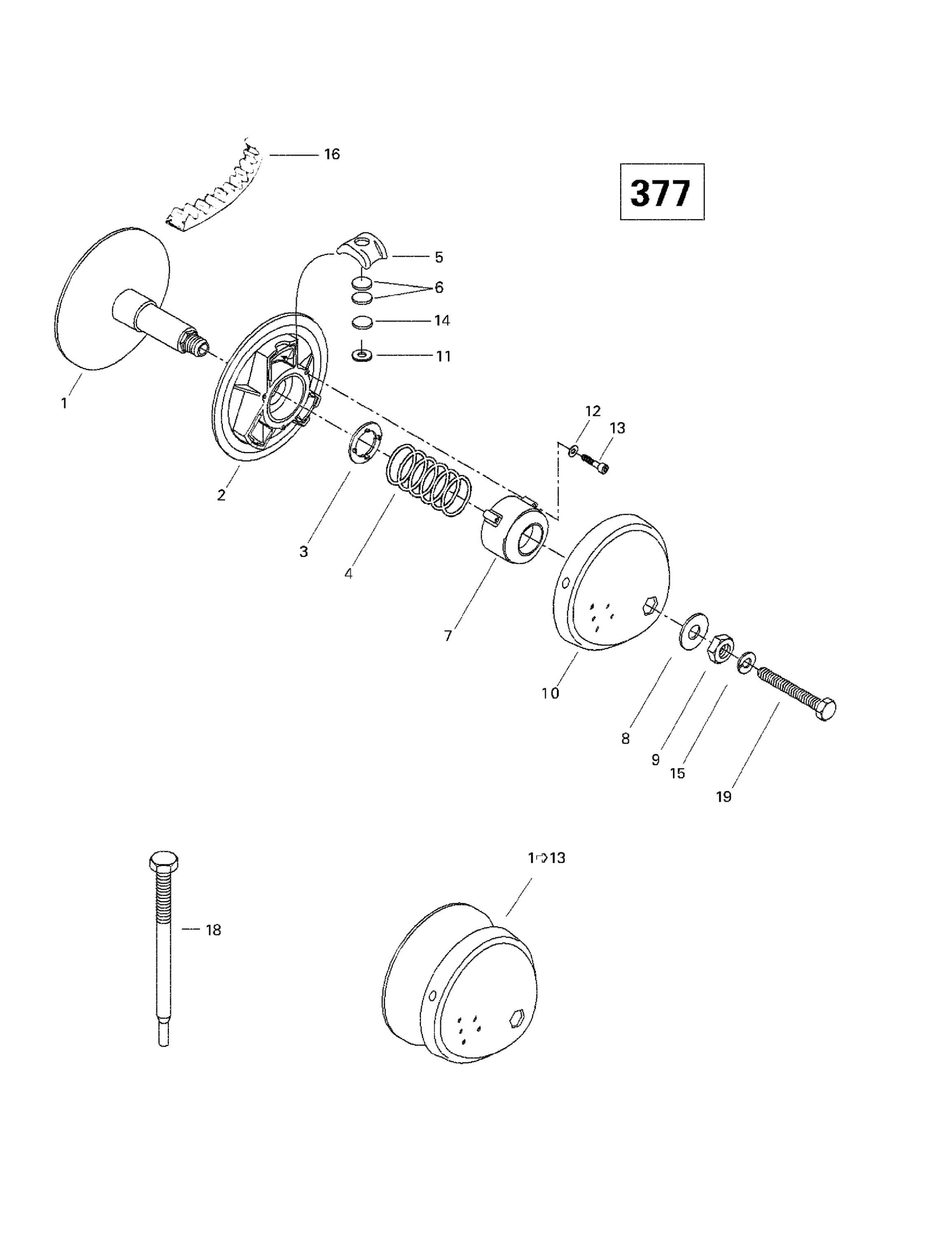 Drive Pulley (377)