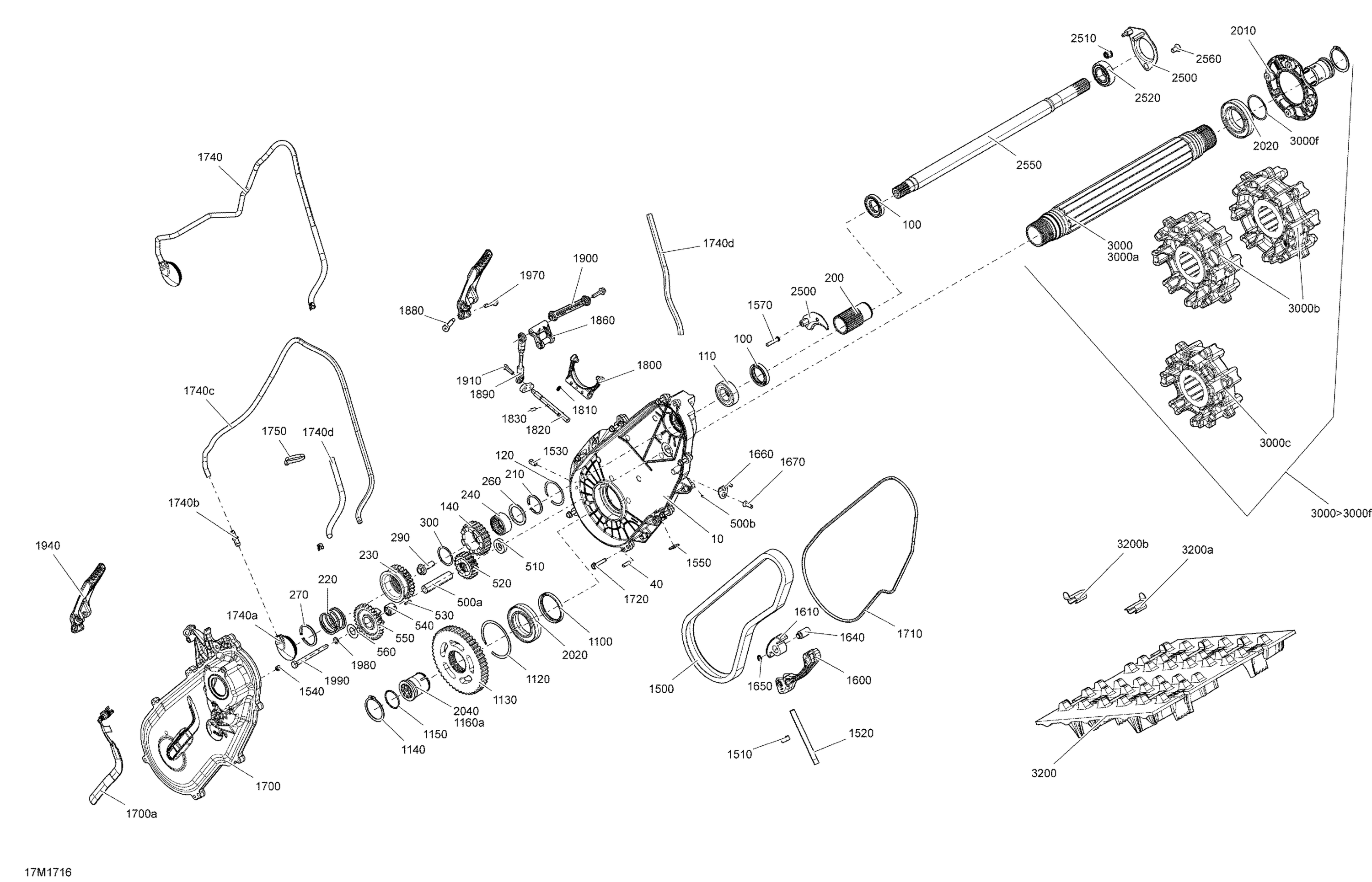 Схема узла: Drive System - All Models