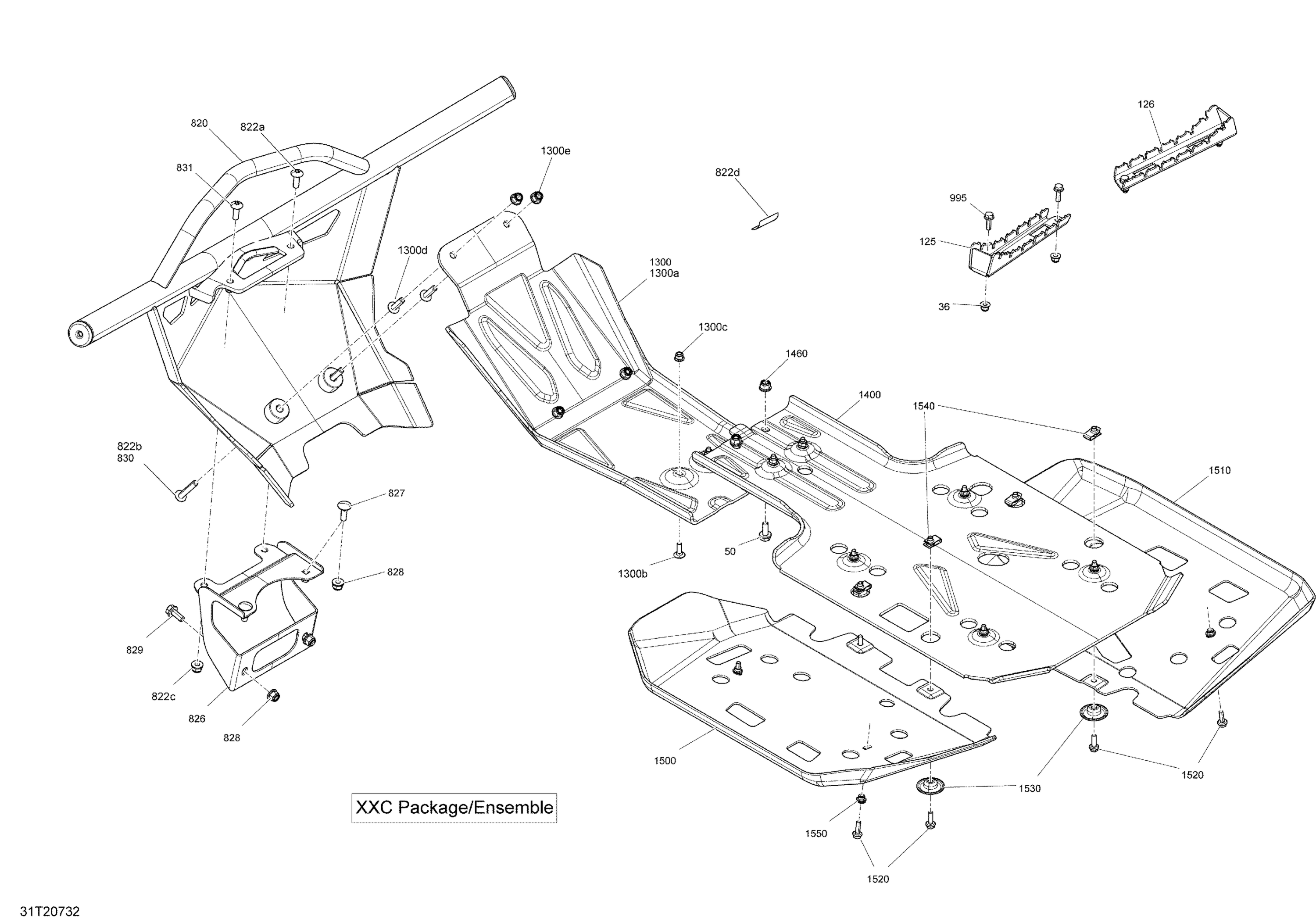 Body - Front Bumper And Skid Plate - XXC
