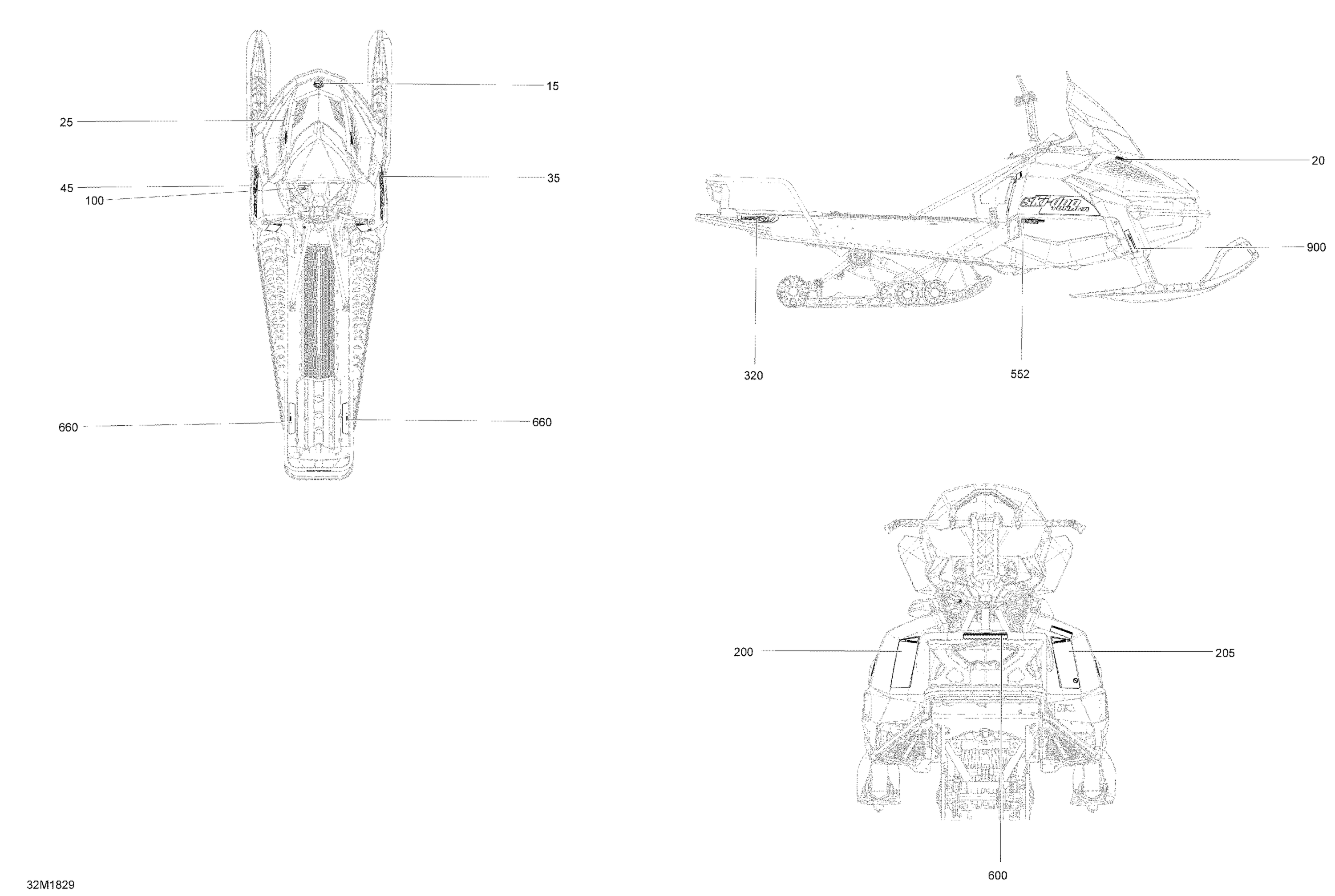 Decals Tundra - 600 A Package Sport
