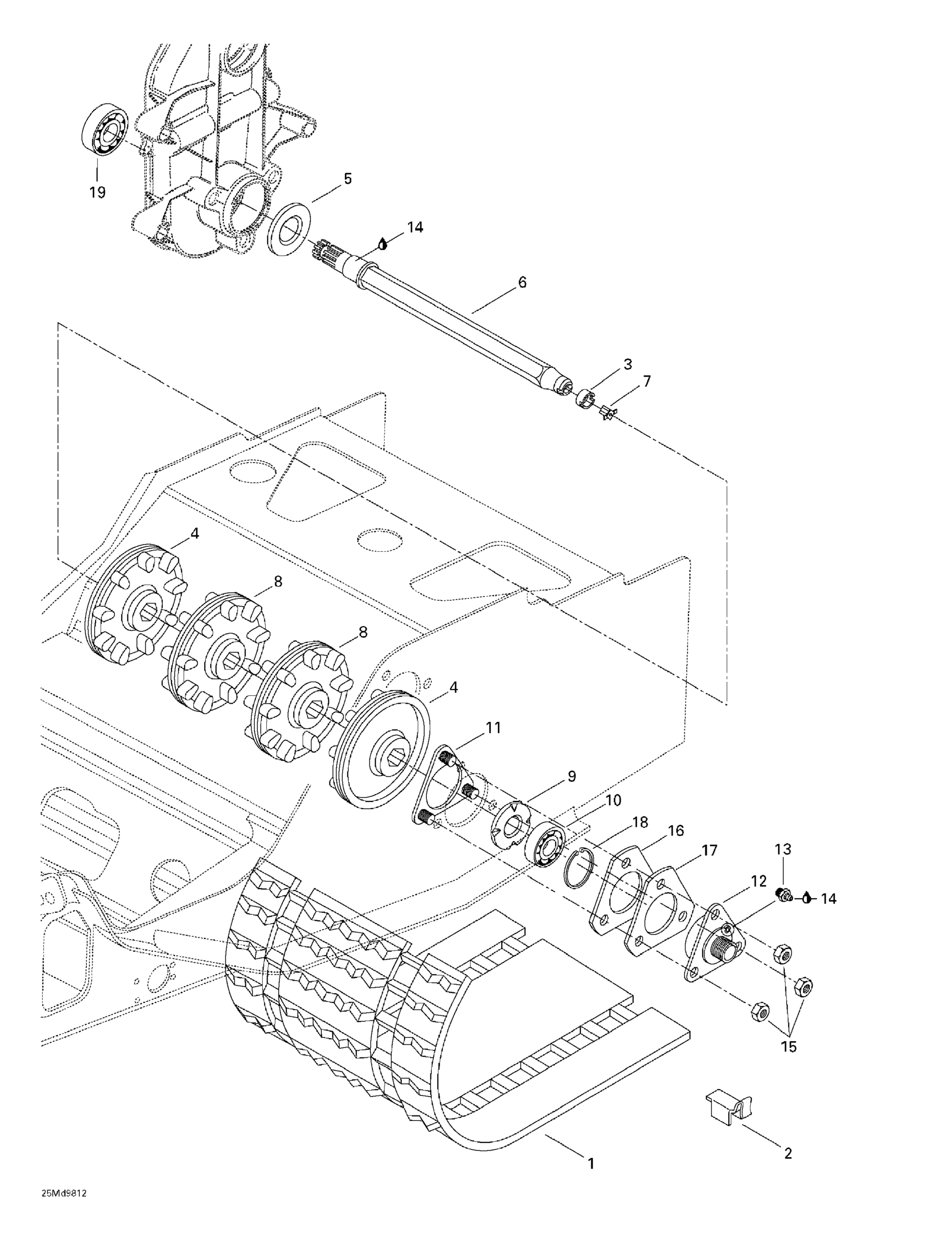 Drive Axle And Track