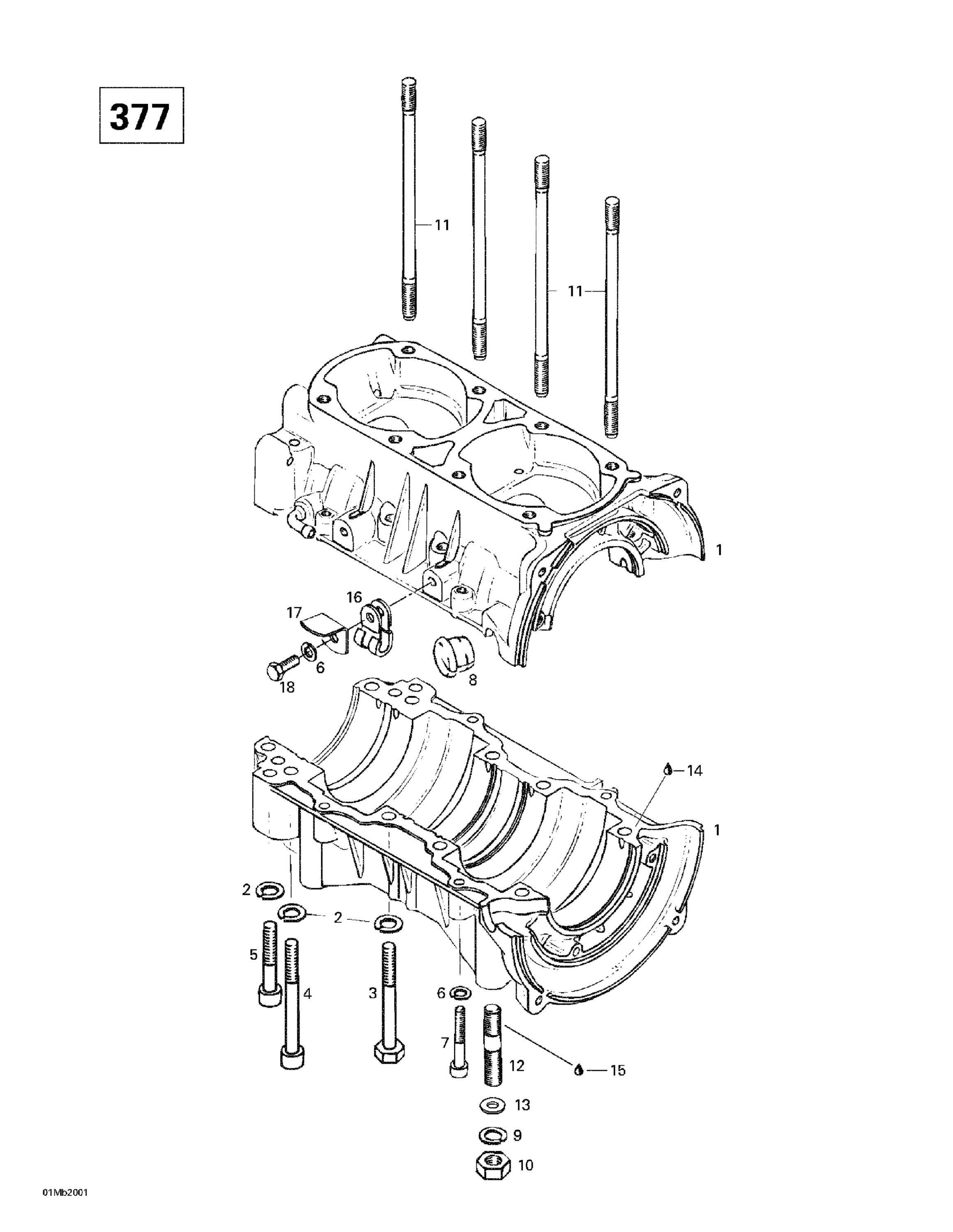 Crankcase (377)