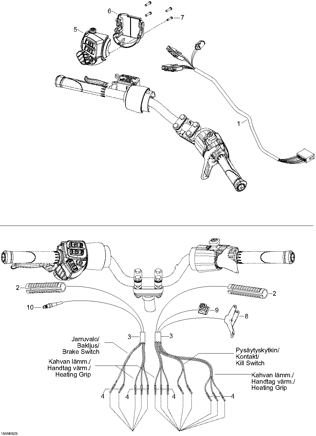 Схема узла: Steering Harness