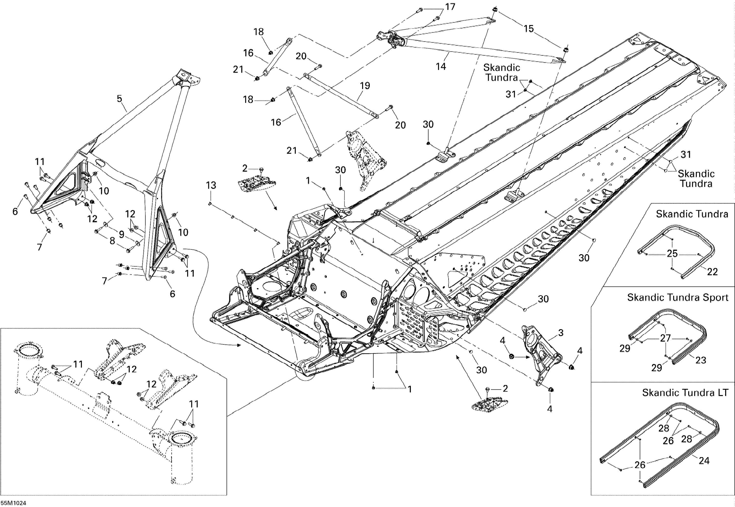 Схема узла: Frame and Components