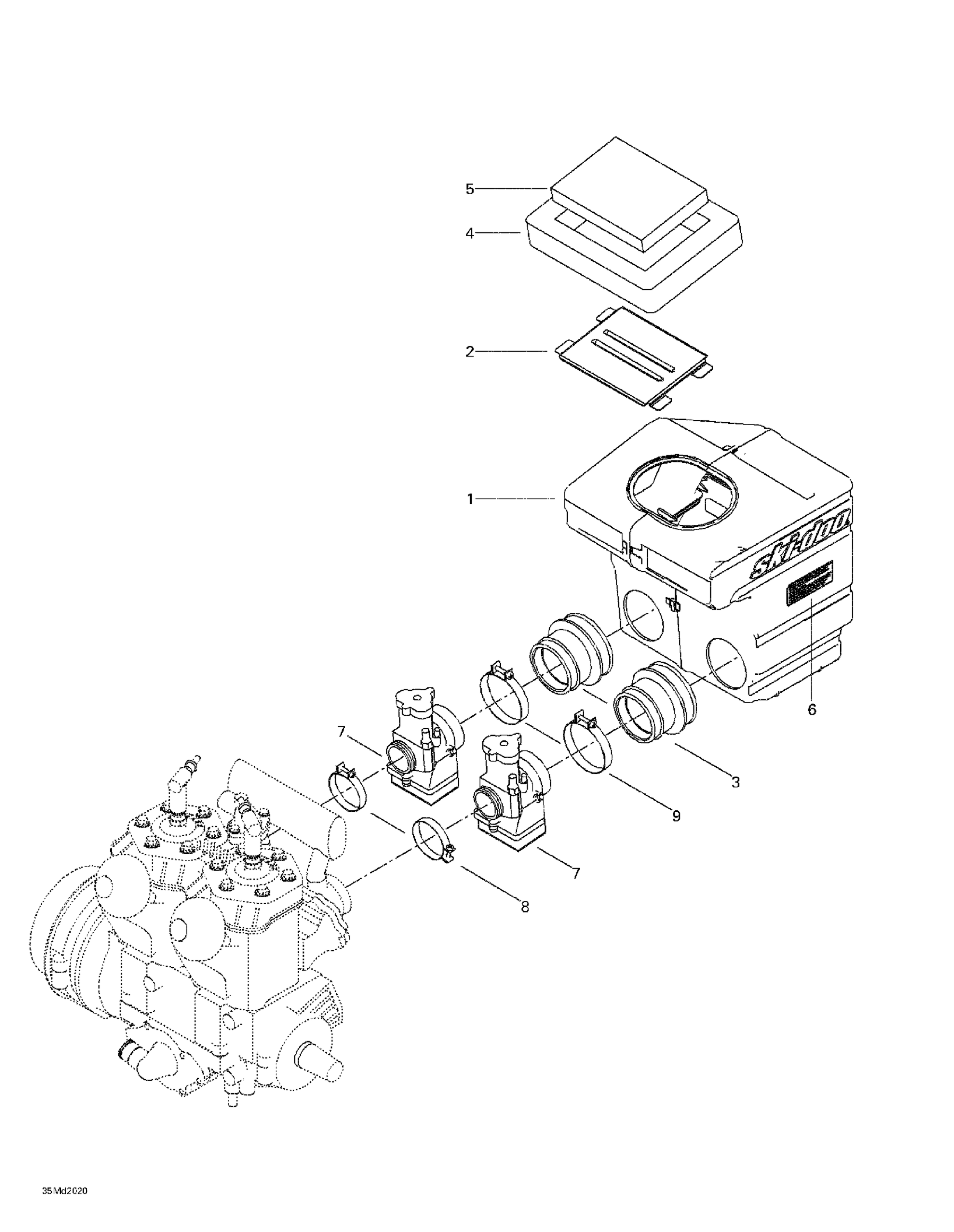 Схема узла: Air Intake System