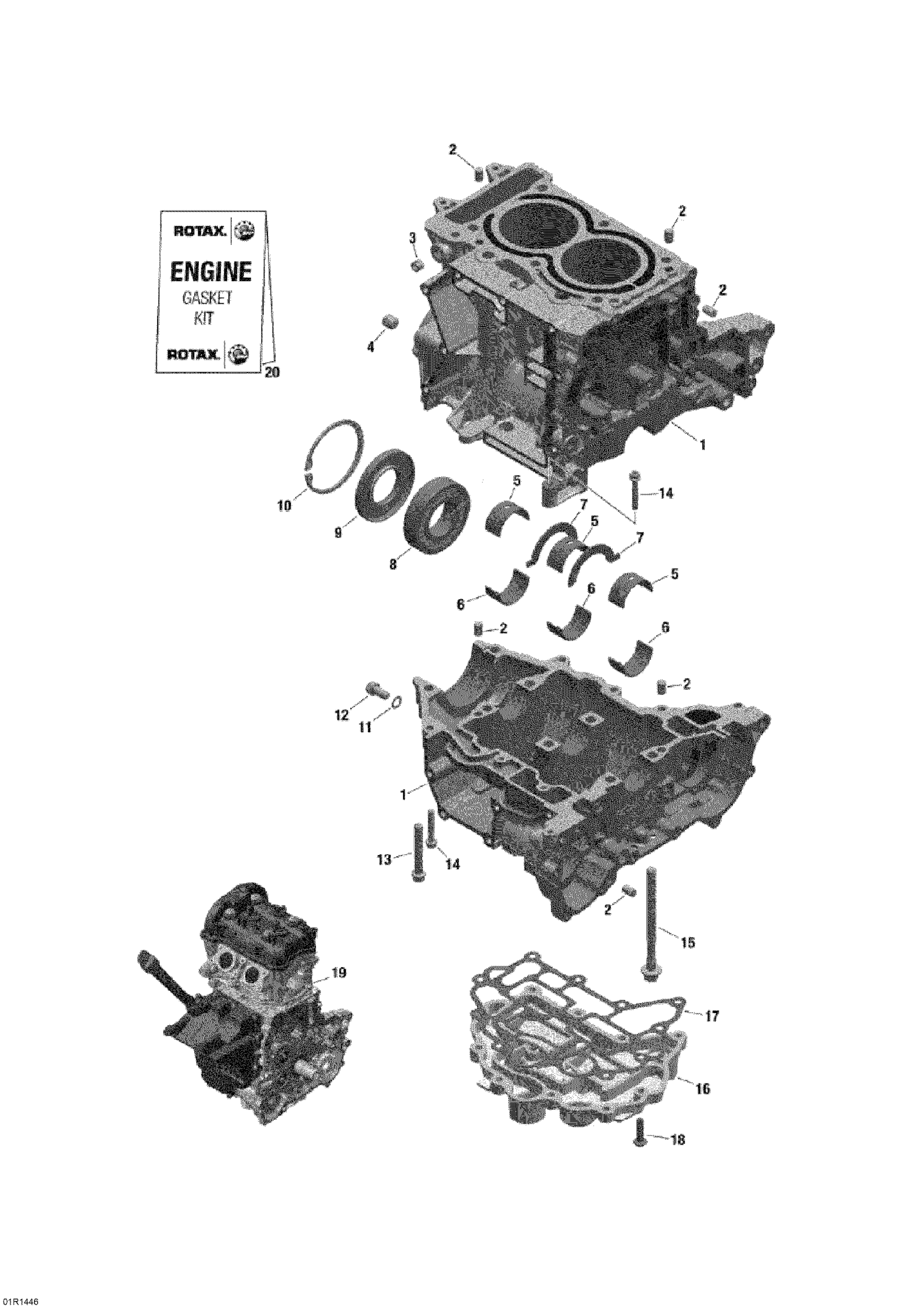 Схема узла: Engine Block