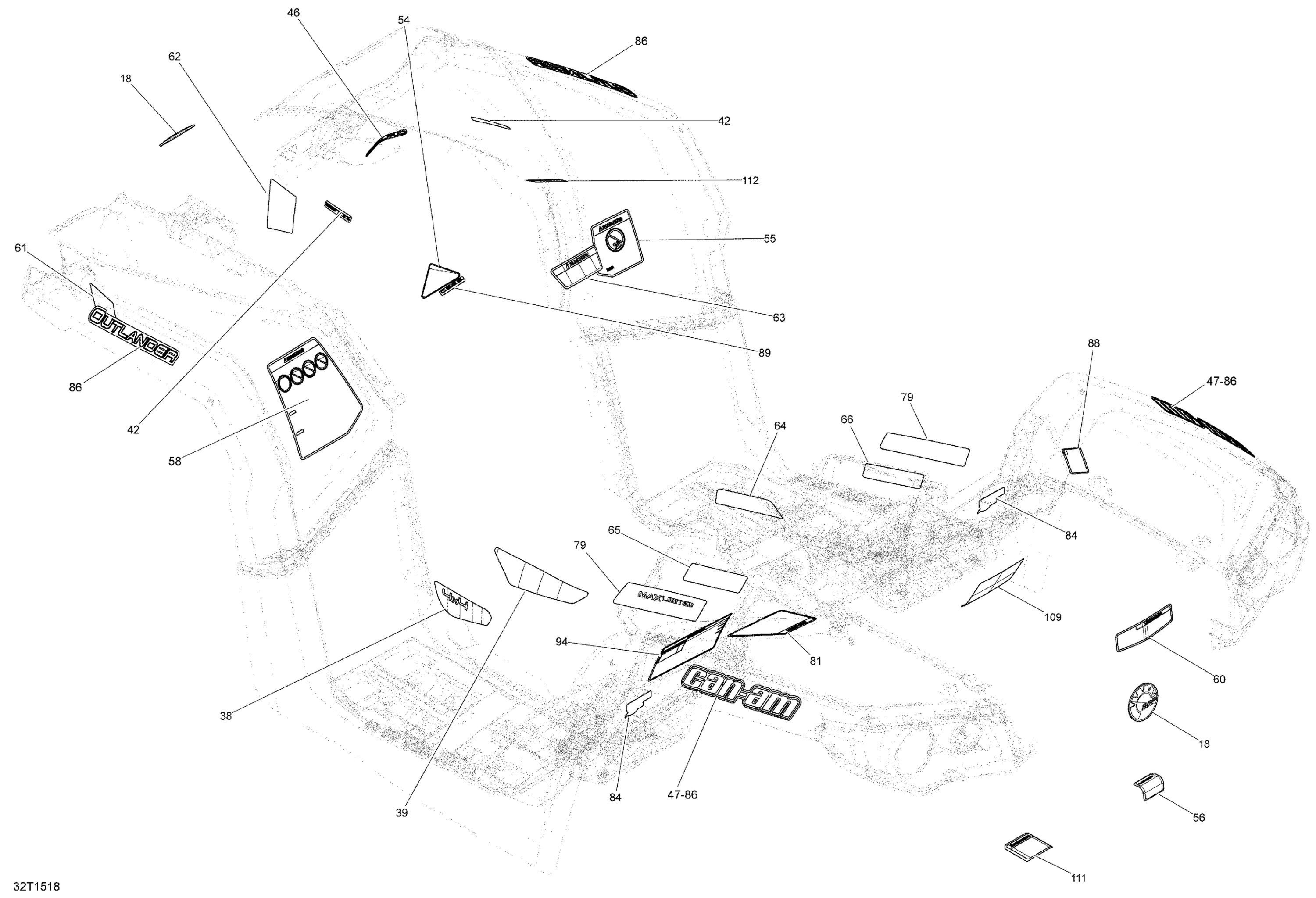 Схема узла: Decals _32T1518