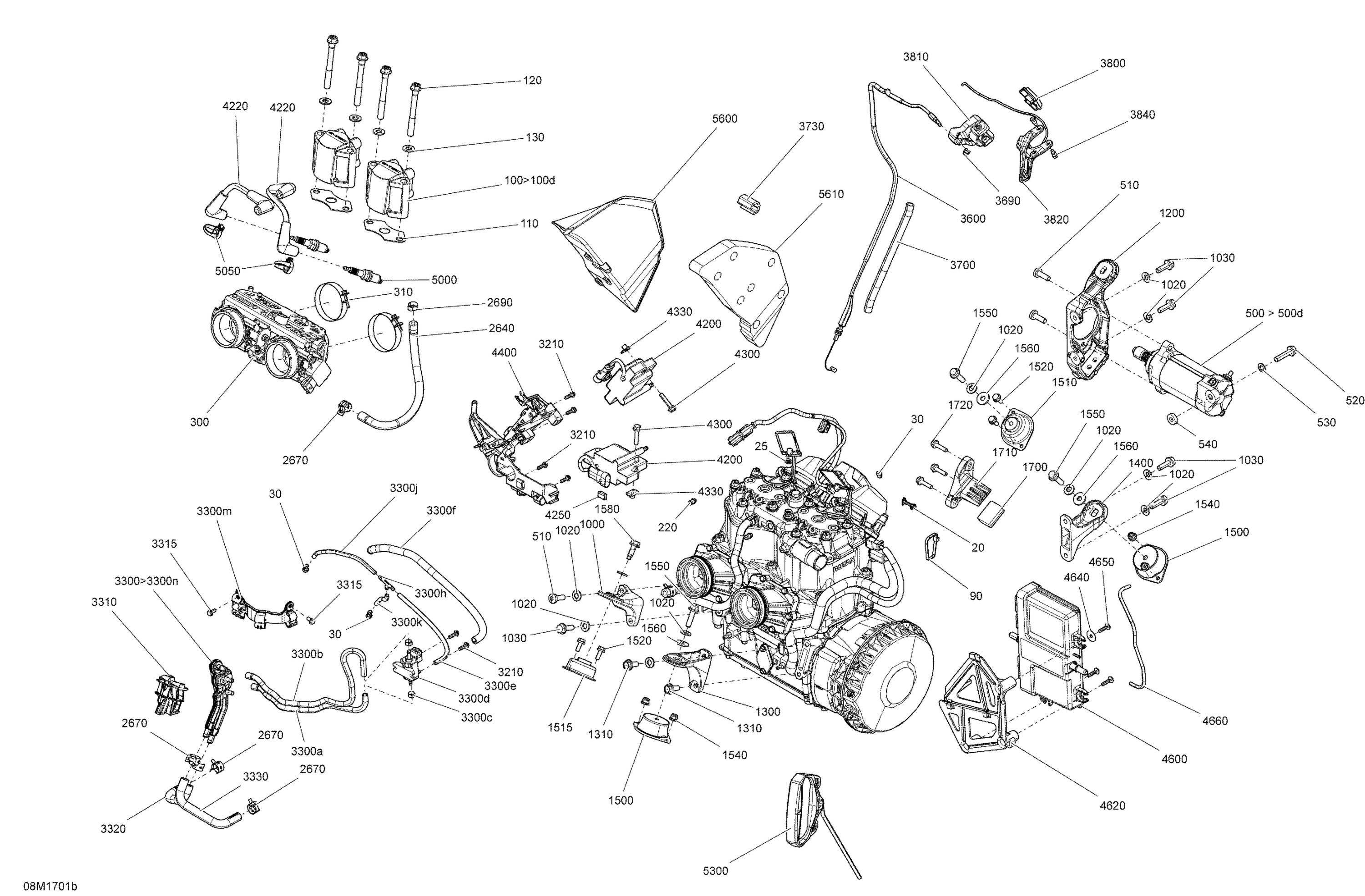 Схема узла: Engine And Engine Support