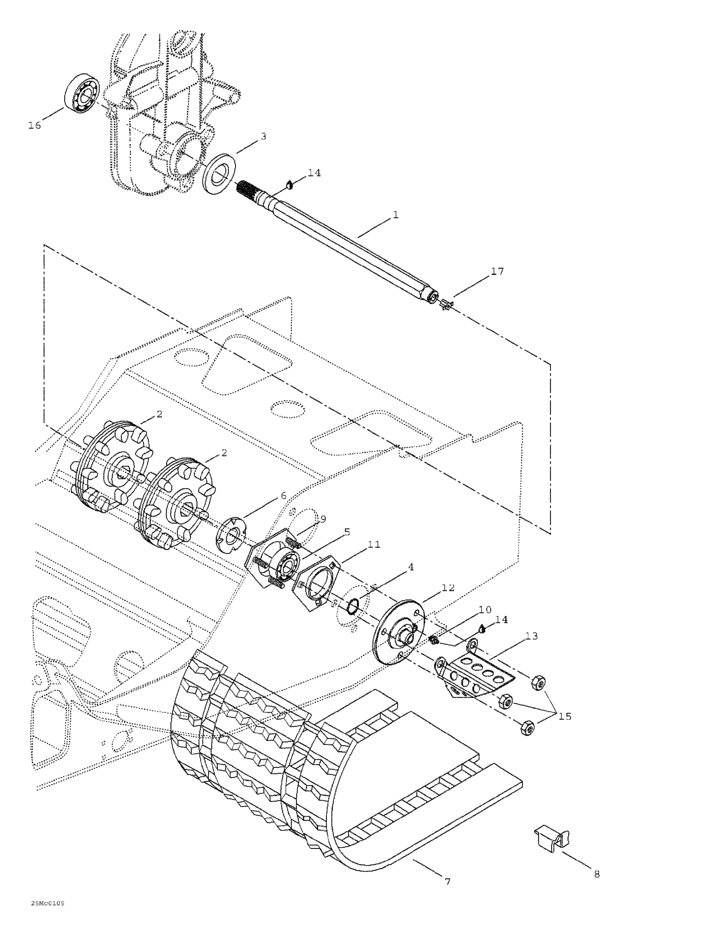 Drive Axle And Track