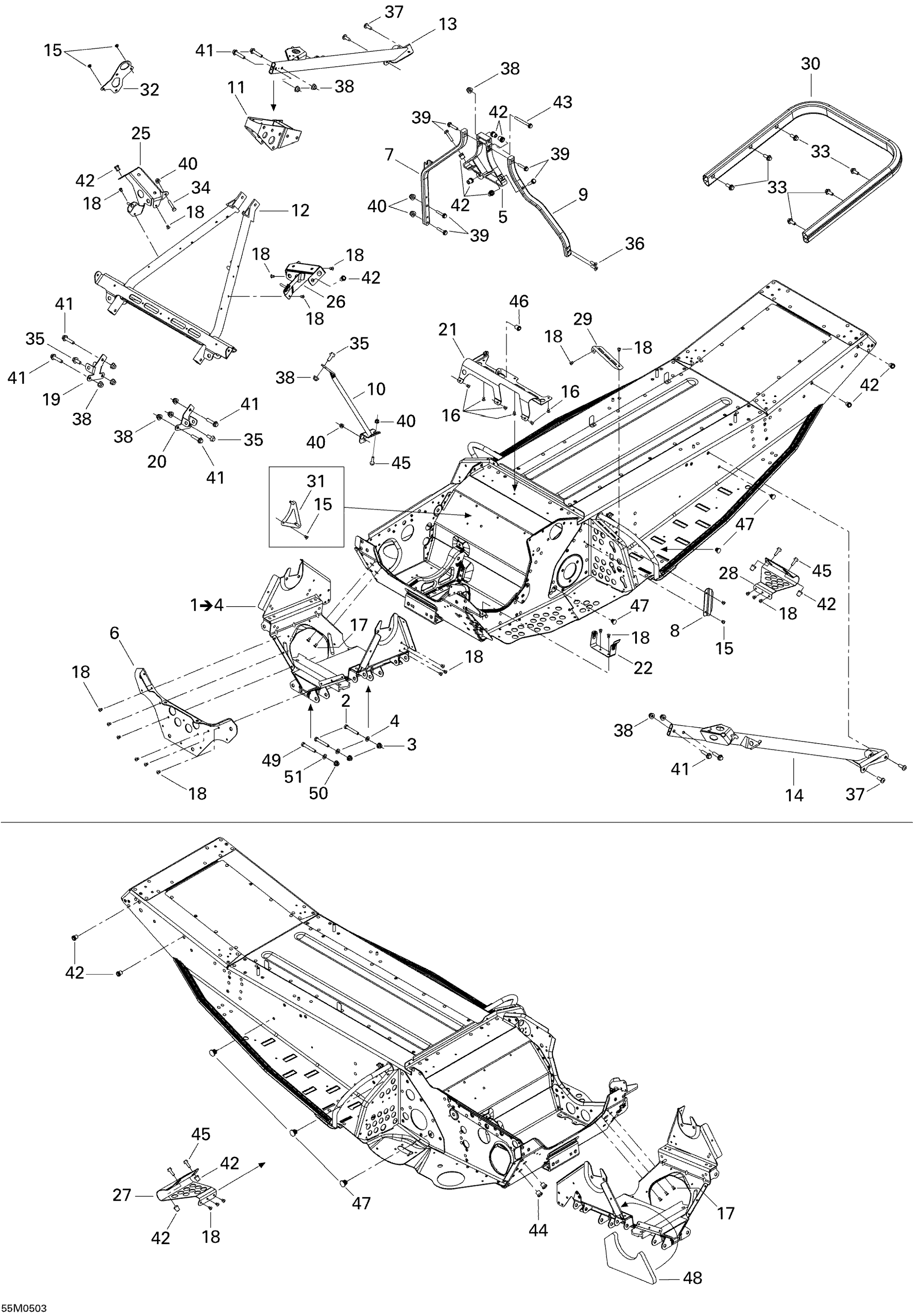 Схема узла: Frame and Components