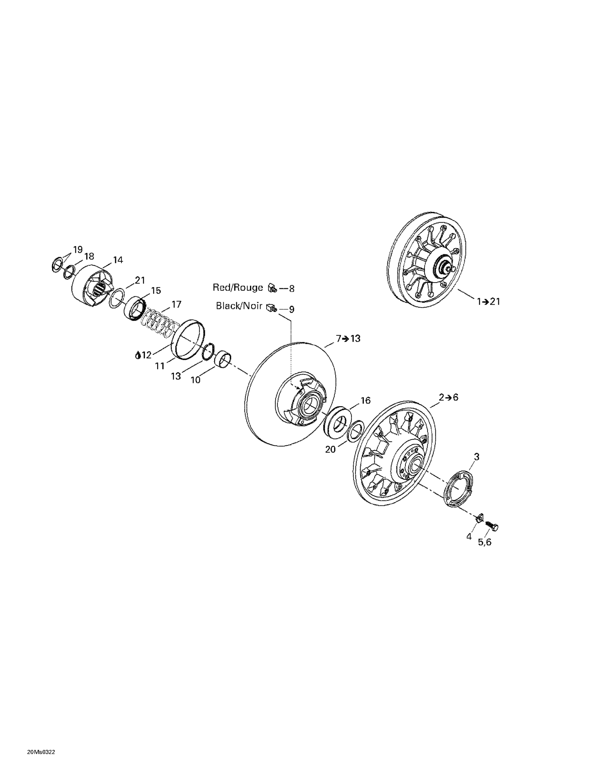 Driven Pulley