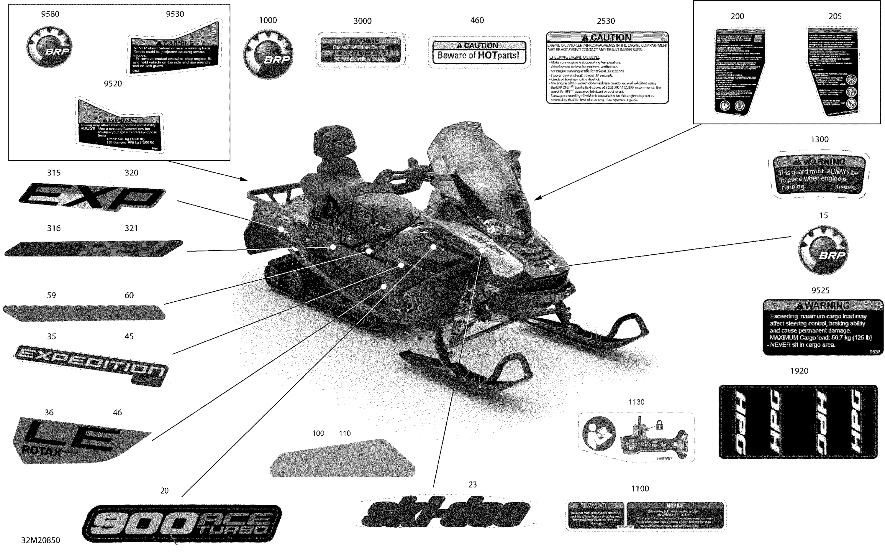 Схема узла: Body - Decals - LE