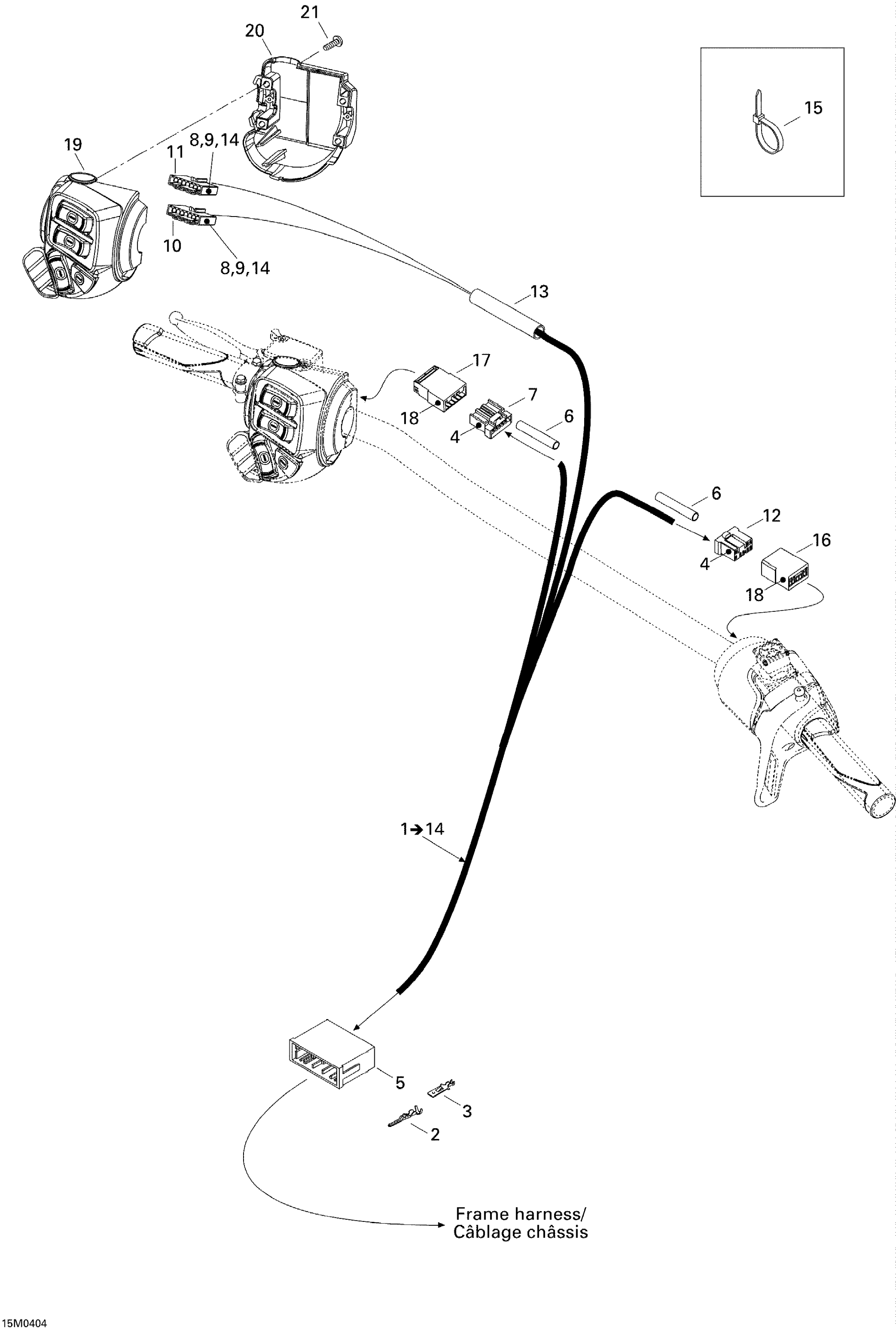 Схема узла: Steering Harness