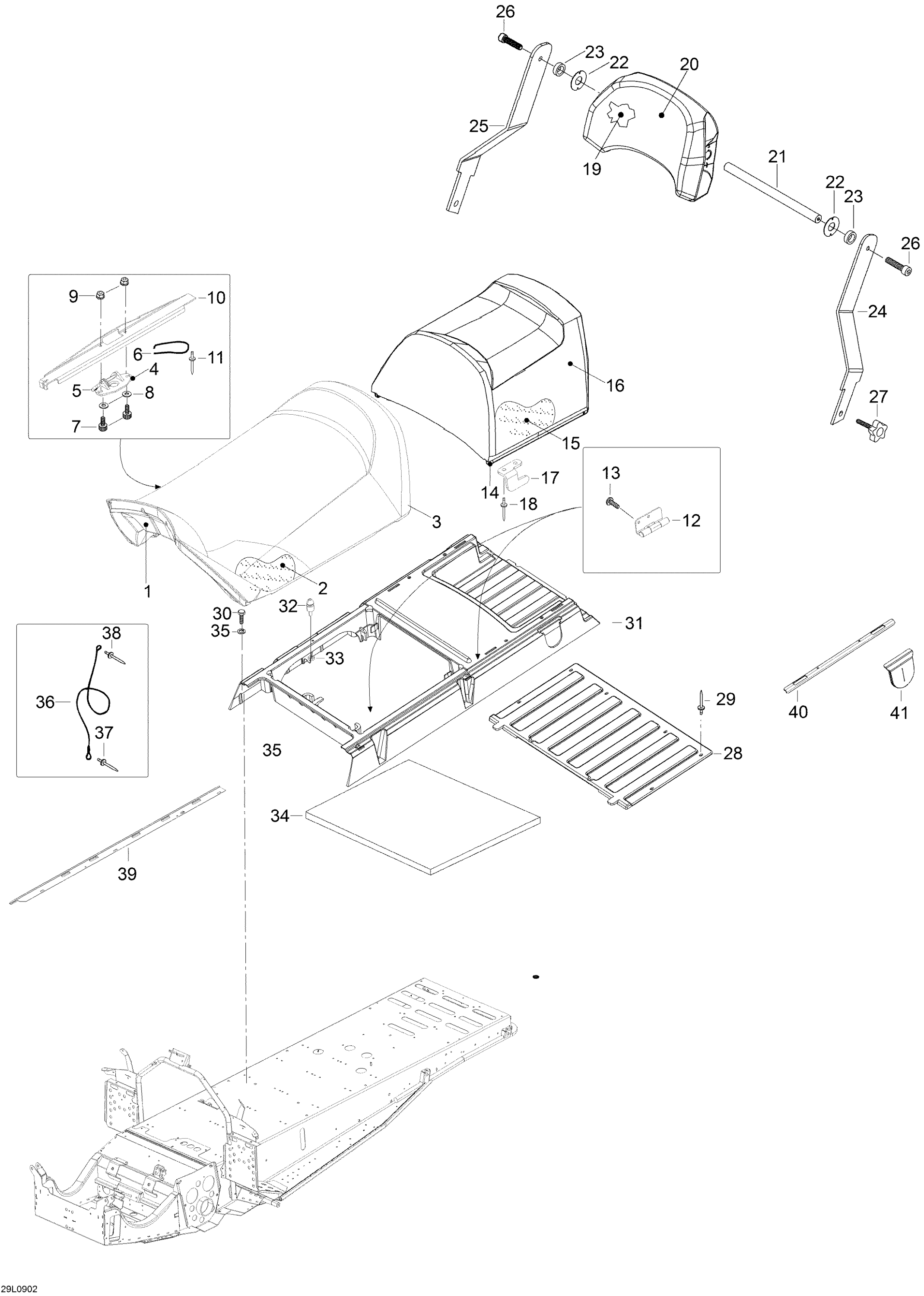 Seat _29L0901