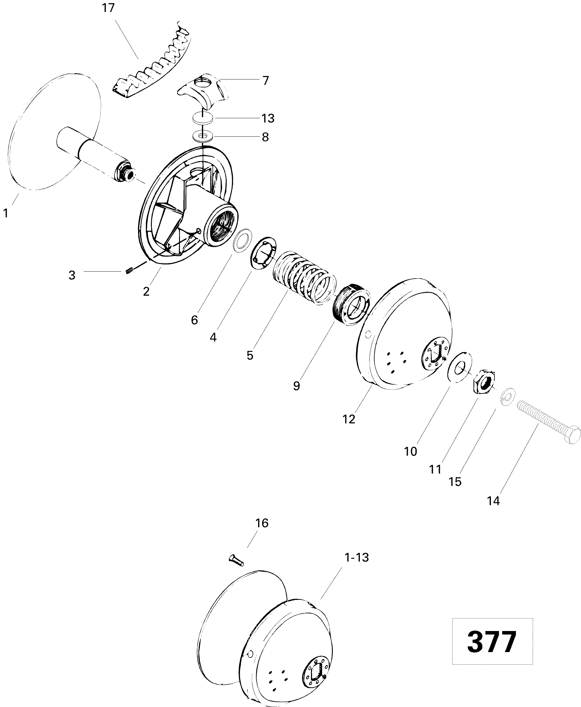 Drive Pulley E