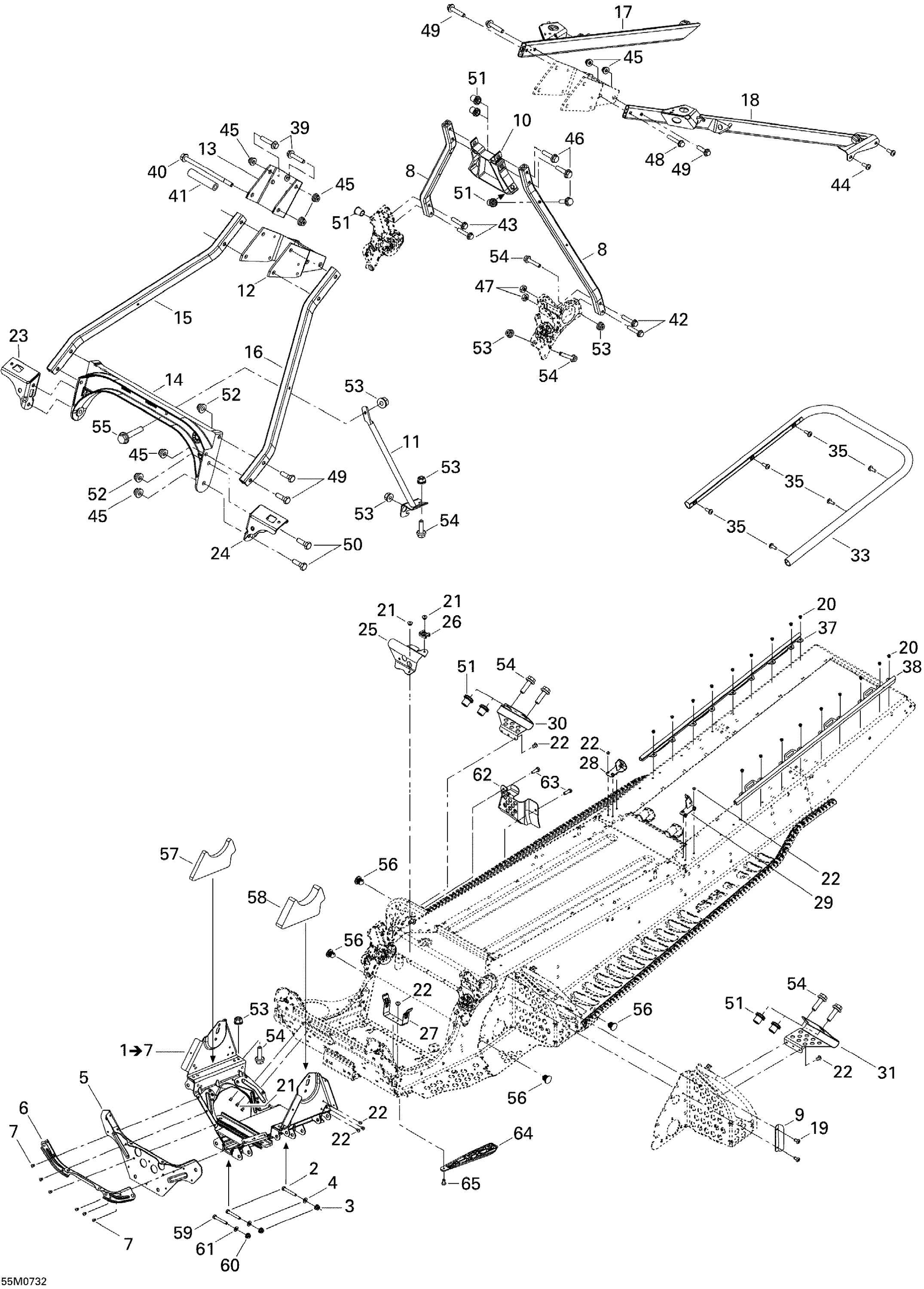 Схема узла: Frame and Components