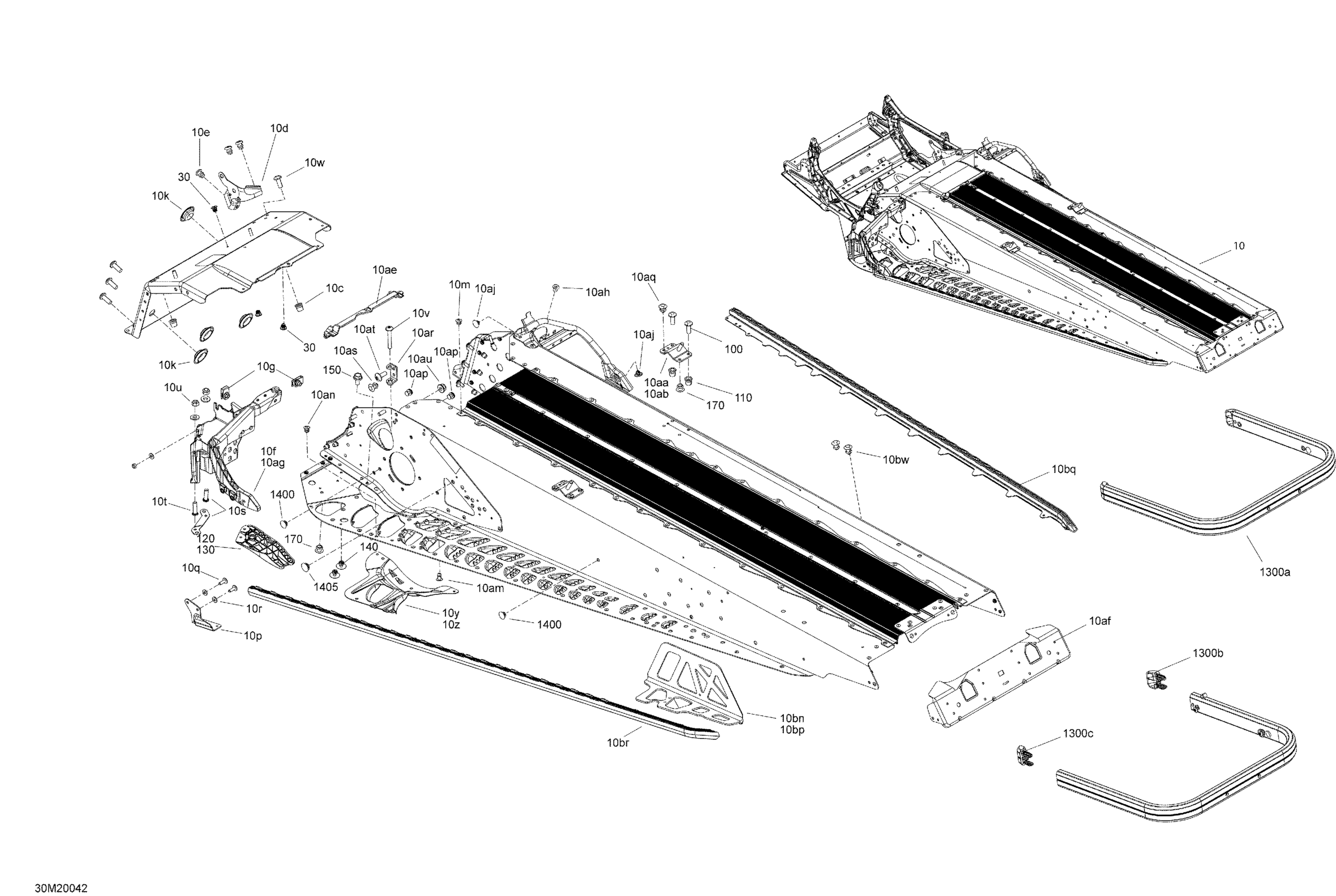 Схема узла: Frame - Rear Section